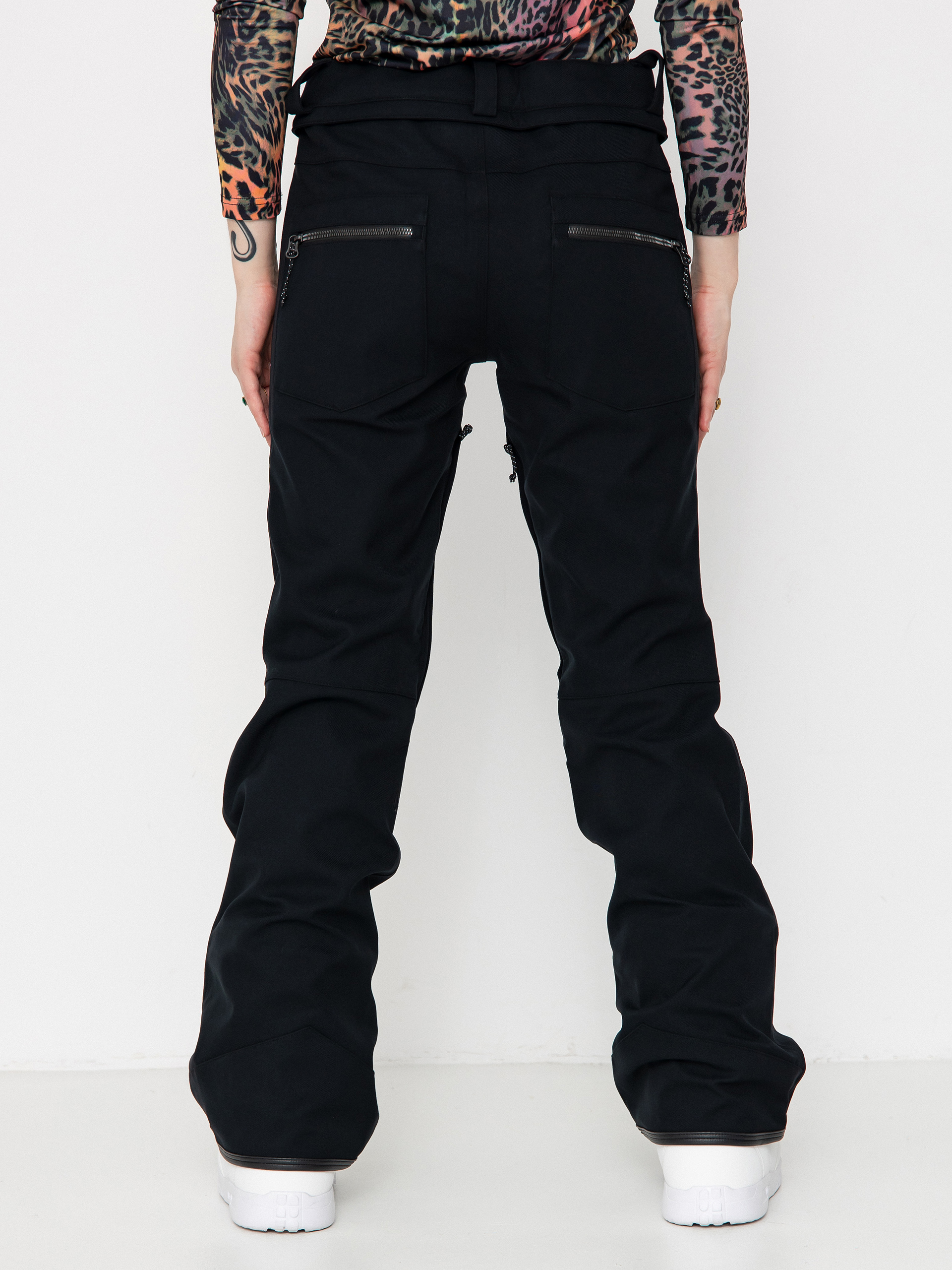Pentru femei Pantaloni pentru snowboard Volcom Genus Stretch (black)
