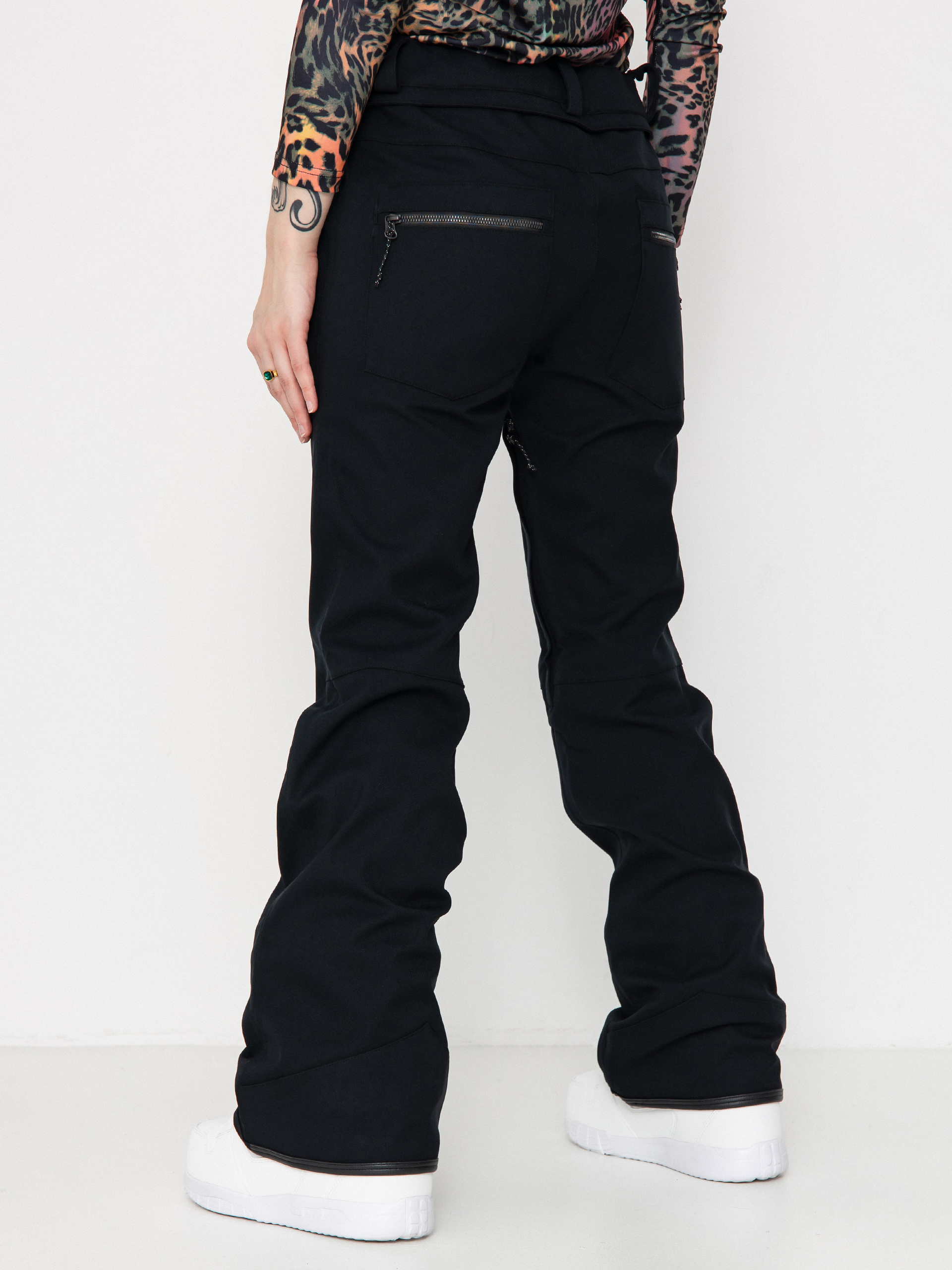 Pentru femei Pantaloni pentru snowboard Volcom Genus Stretch (black)