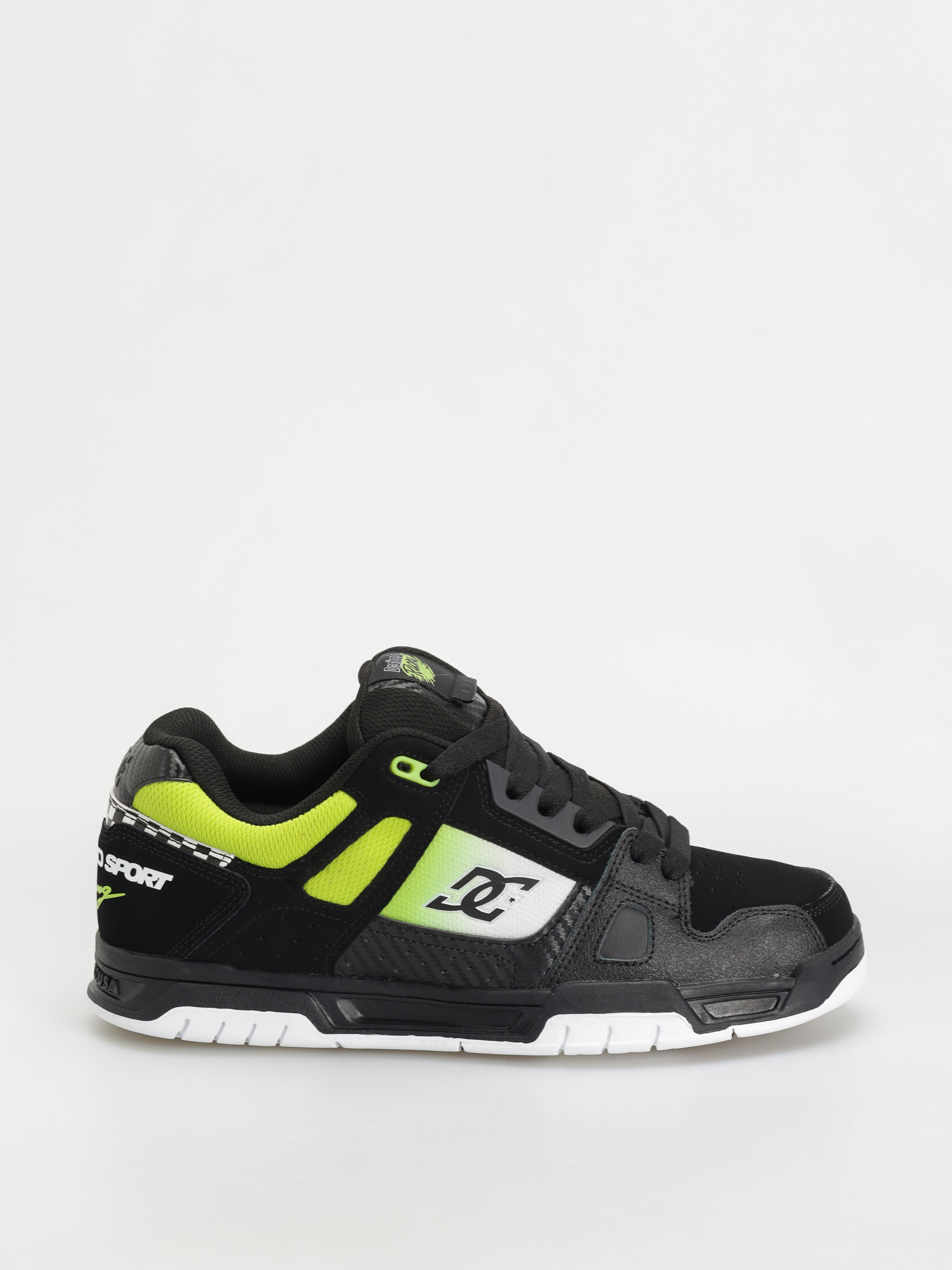 Pantofi DC Stag Se (black/green/white)