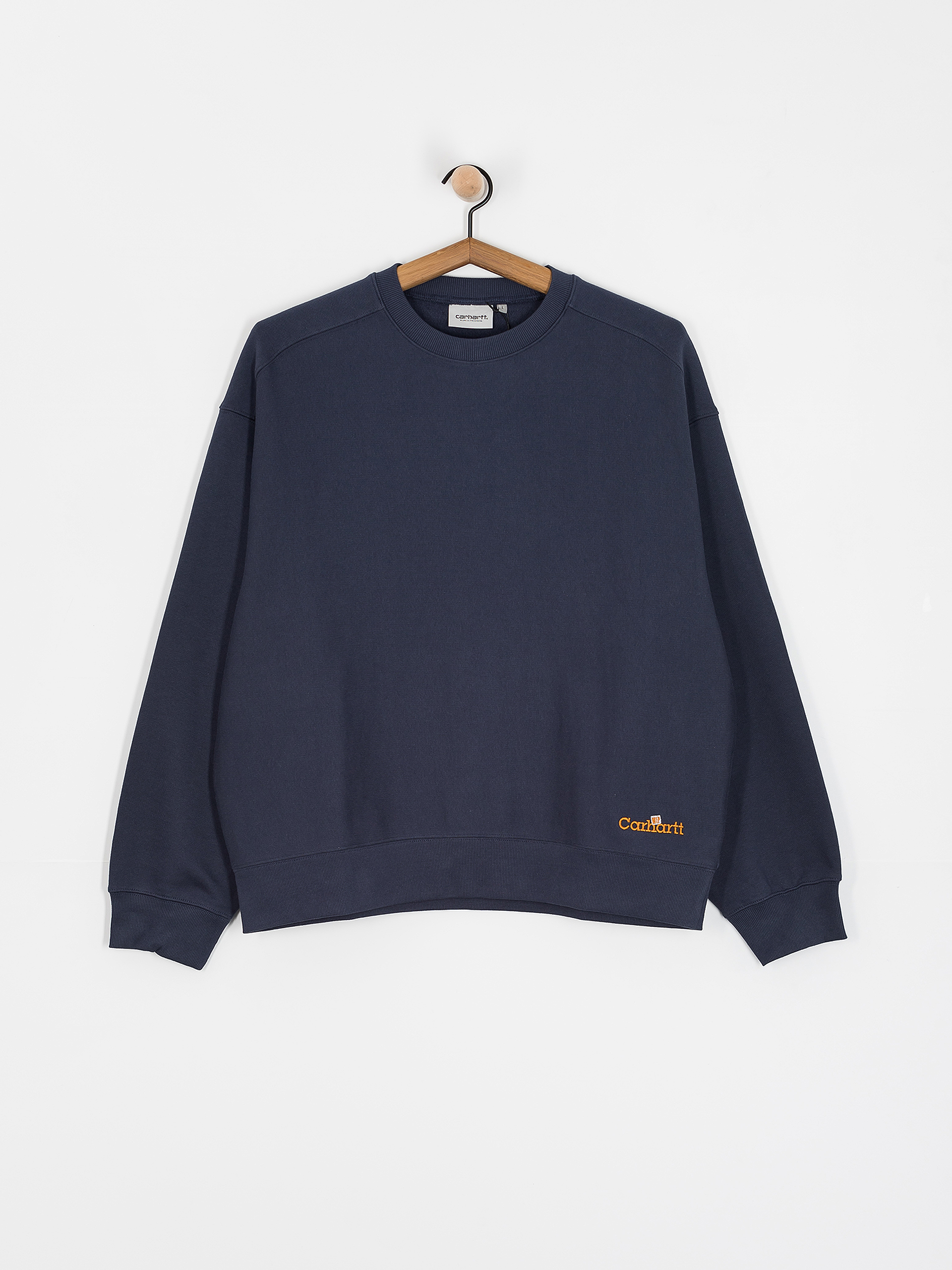 Hanorac Carhartt WIP Label Script (blue)