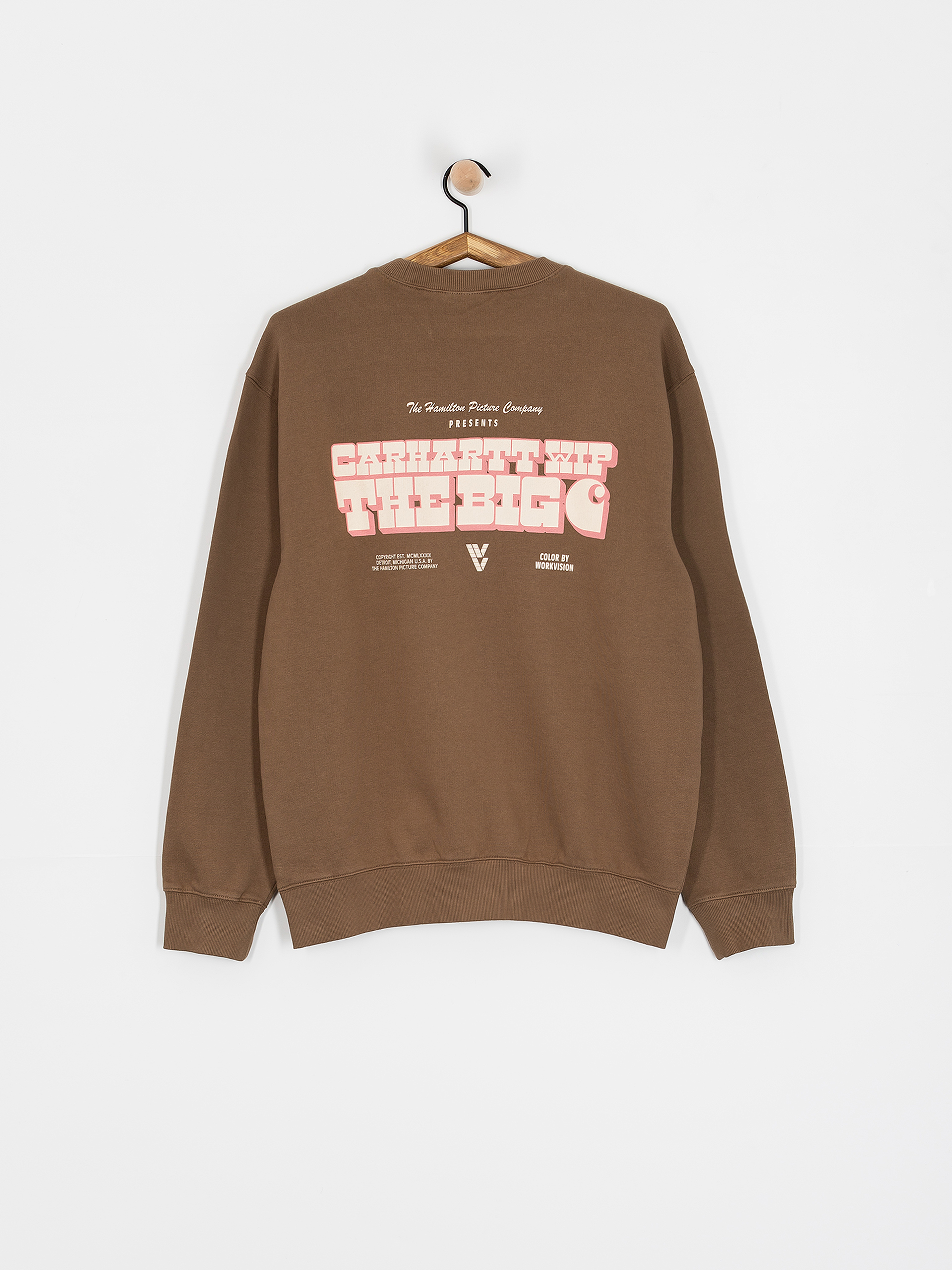 Hanorac Carhartt WIP Greatest Flicks (coconut)