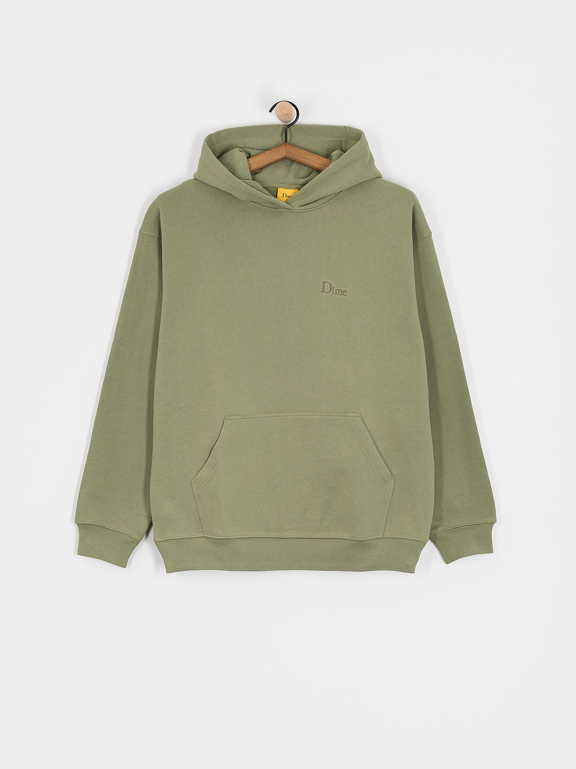 Hanorac cu glugă Dime Classic Small Logo HD (warm khaki)