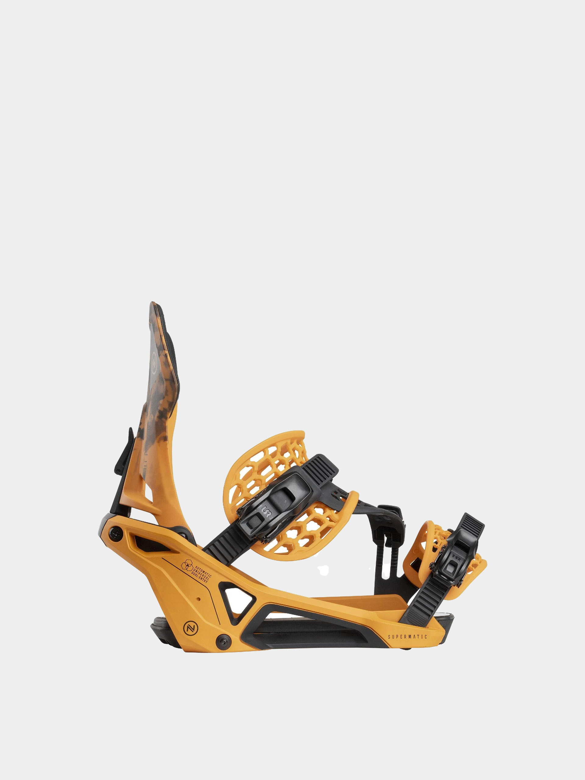 Legături pentru snowboard Nidecker Supermatic - portocaliu (dune