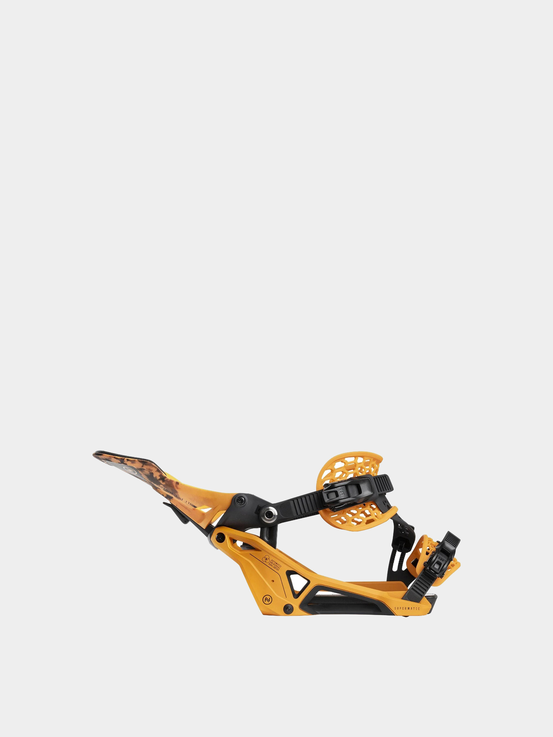 Legături pentru snowboard Nidecker Supermatic - portocaliu (dune