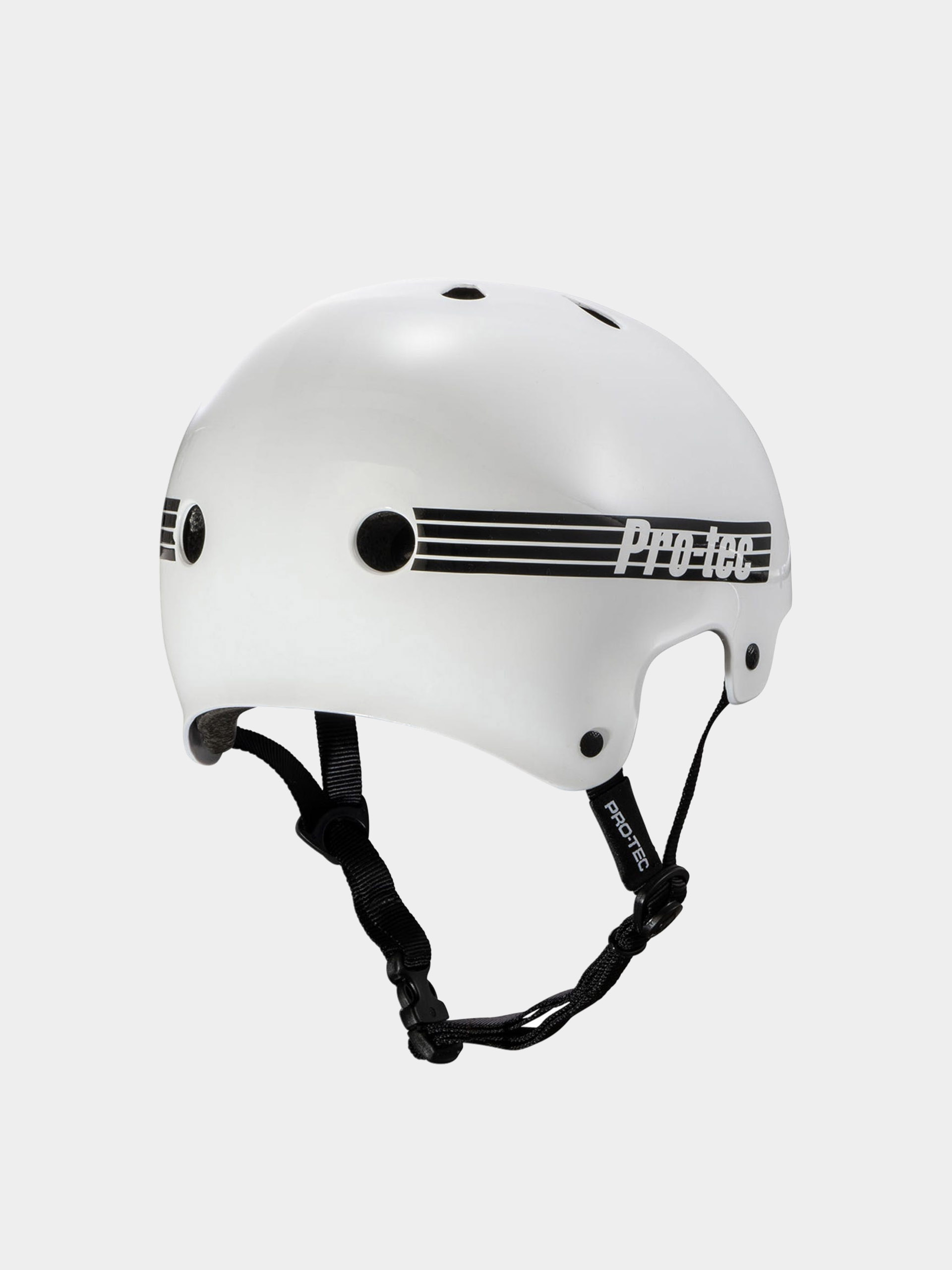 Cască Pro Tec Old School Cert (gloss white)