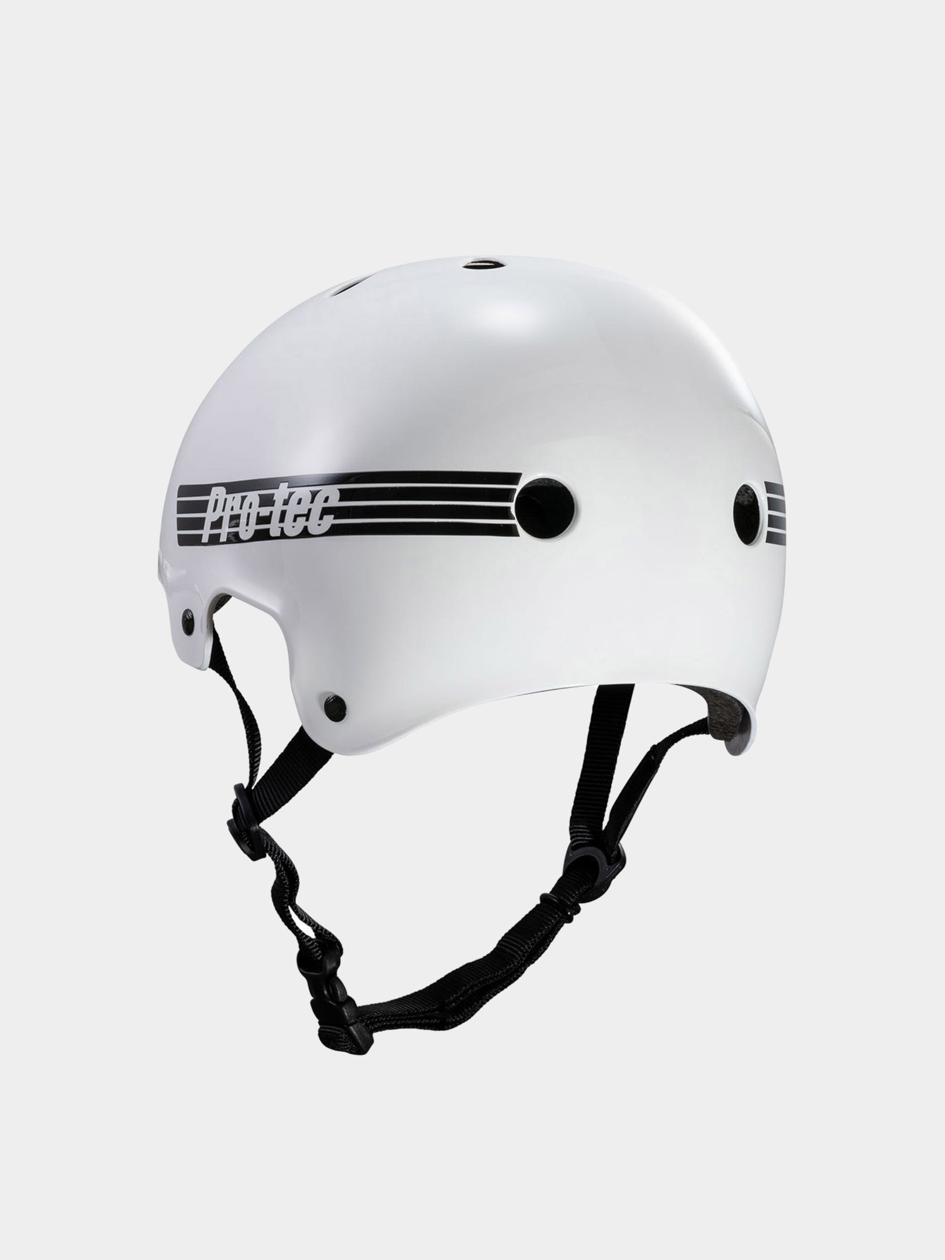 Cască Pro Tec Old School Cert (gloss white)