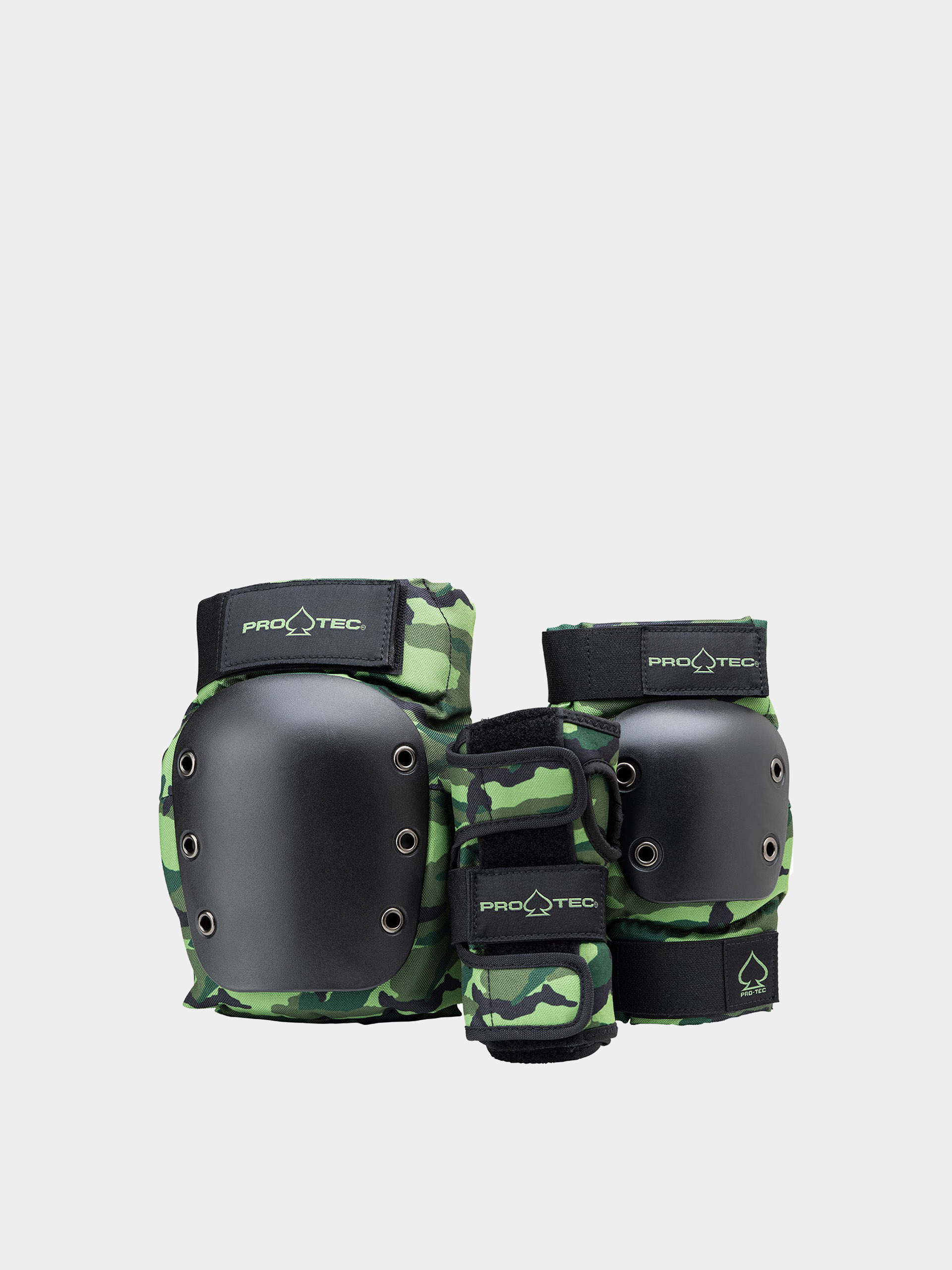 Apărători Pro Tec Street Gear Junior 3 Pack Open JR (camo)