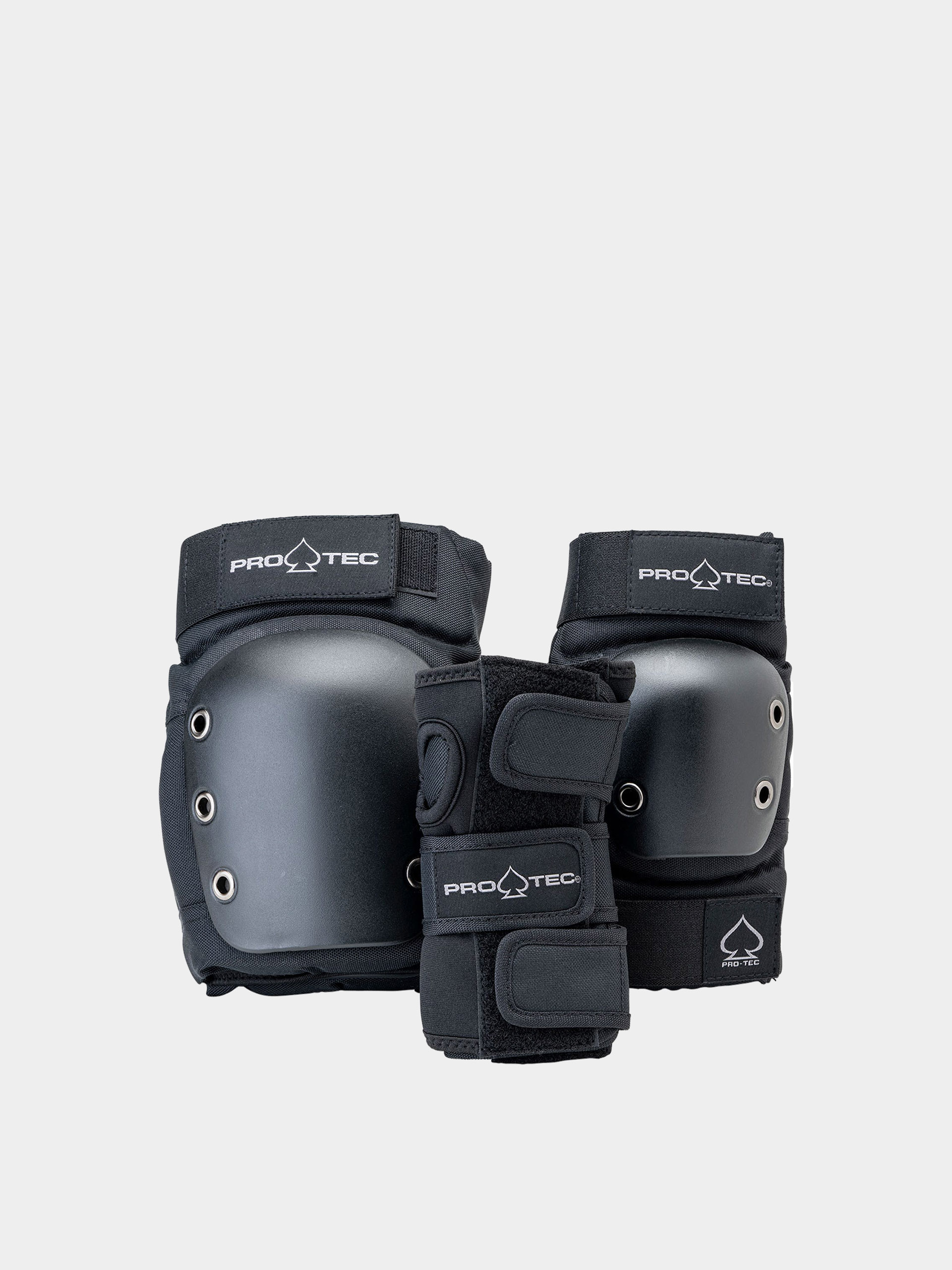 Apărători Pro Tec Street gear Junior 3 Pack Open JR (black)