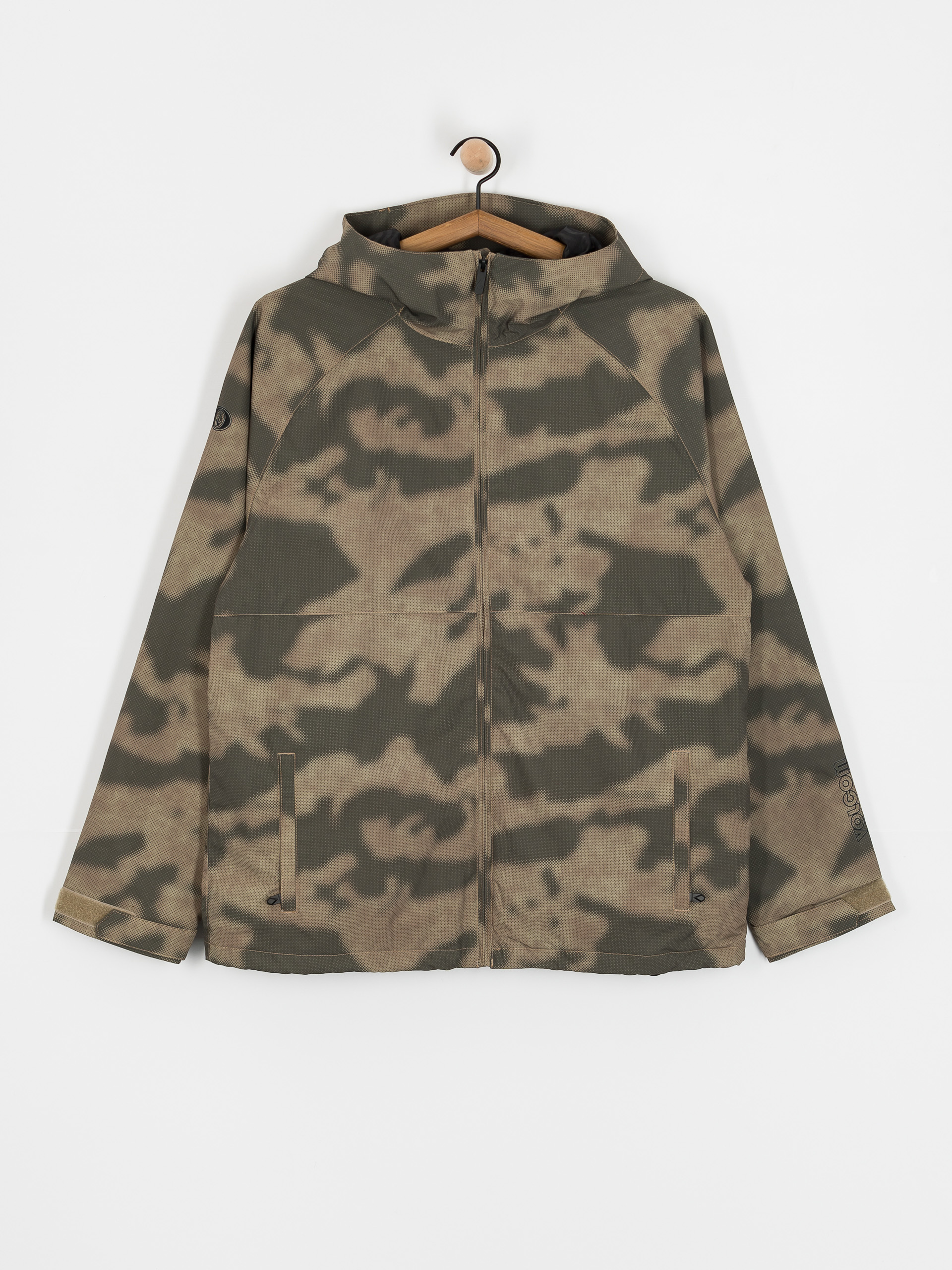 Pentru bărbați Geacă de snowboard Volcom 2836 Ins (camouflage)