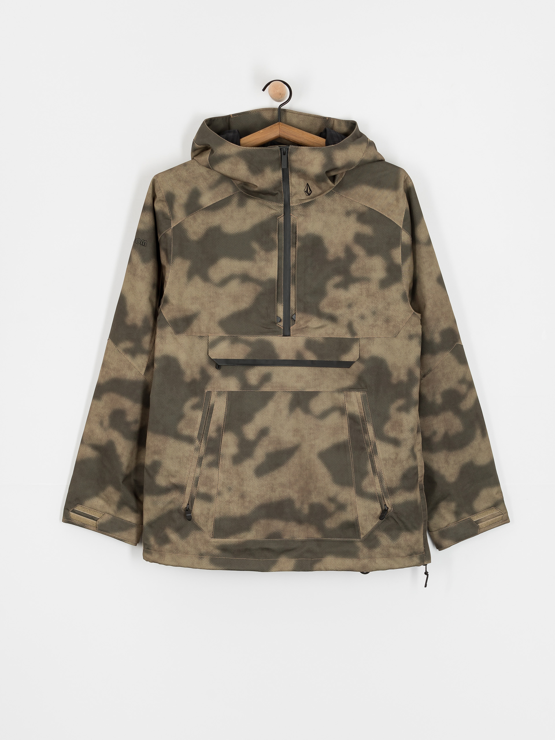 Pentru bărbați Geacă de snowboard Volcom Brighton Pullover (camouflage)