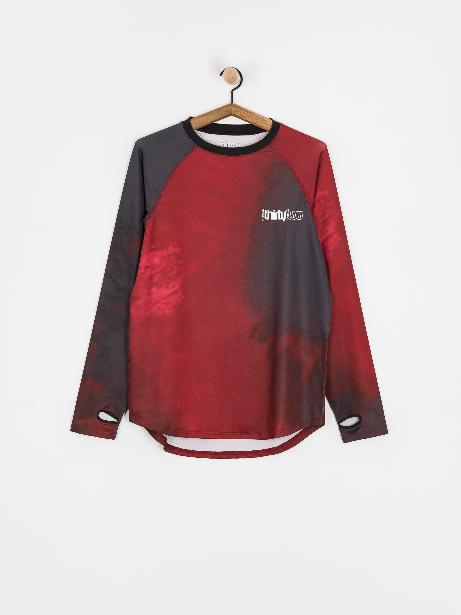 Lenjerie de corp ThirtyTwo Ridelite Ls (black/red)