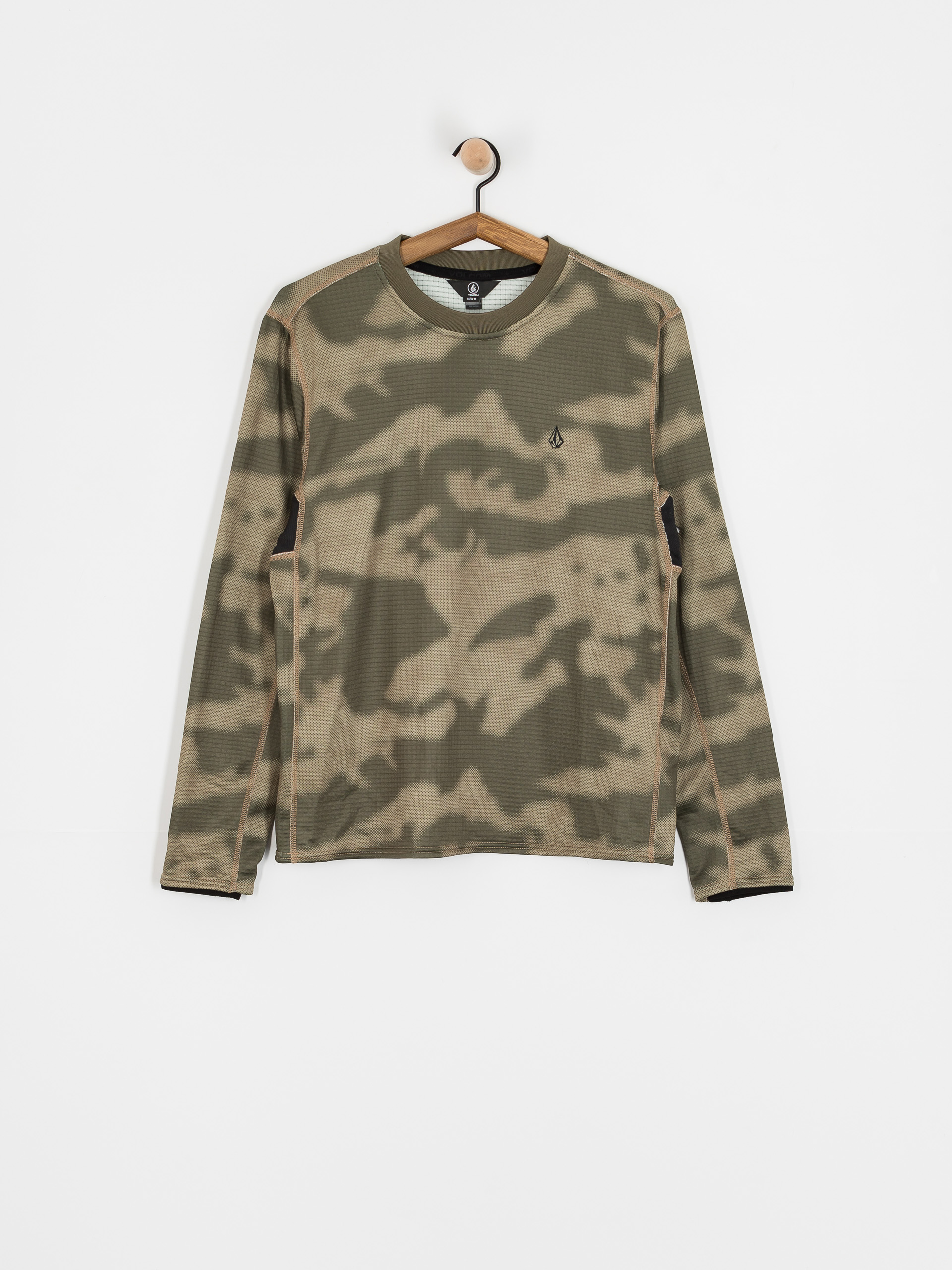 Pentru bărbați Hanorac termic Volcom Gridlock Crew (camouflage)