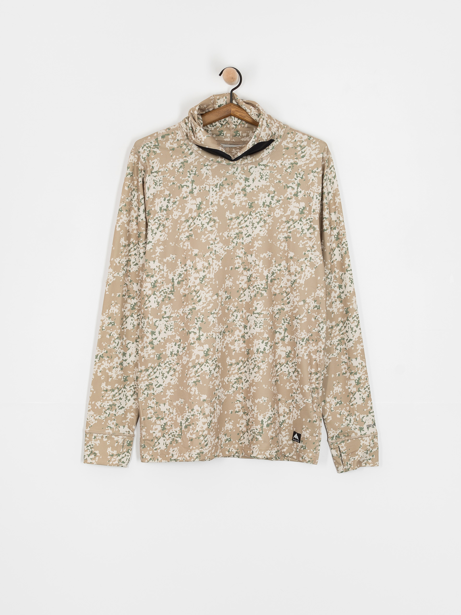 Longsleeve Burton Midweight Long Neck (snowfall camo)