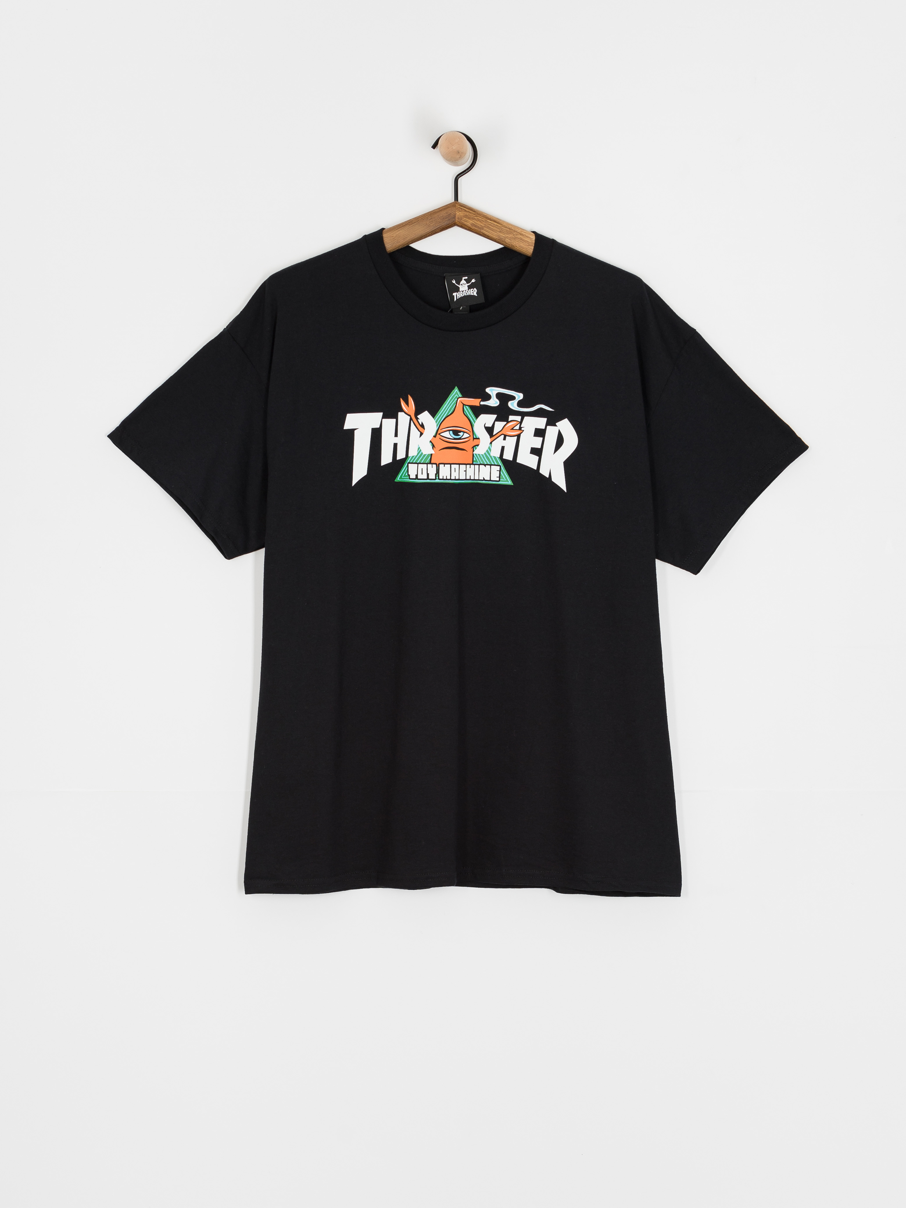 Tricou Thrasher X Toy Machine Vortex (black)