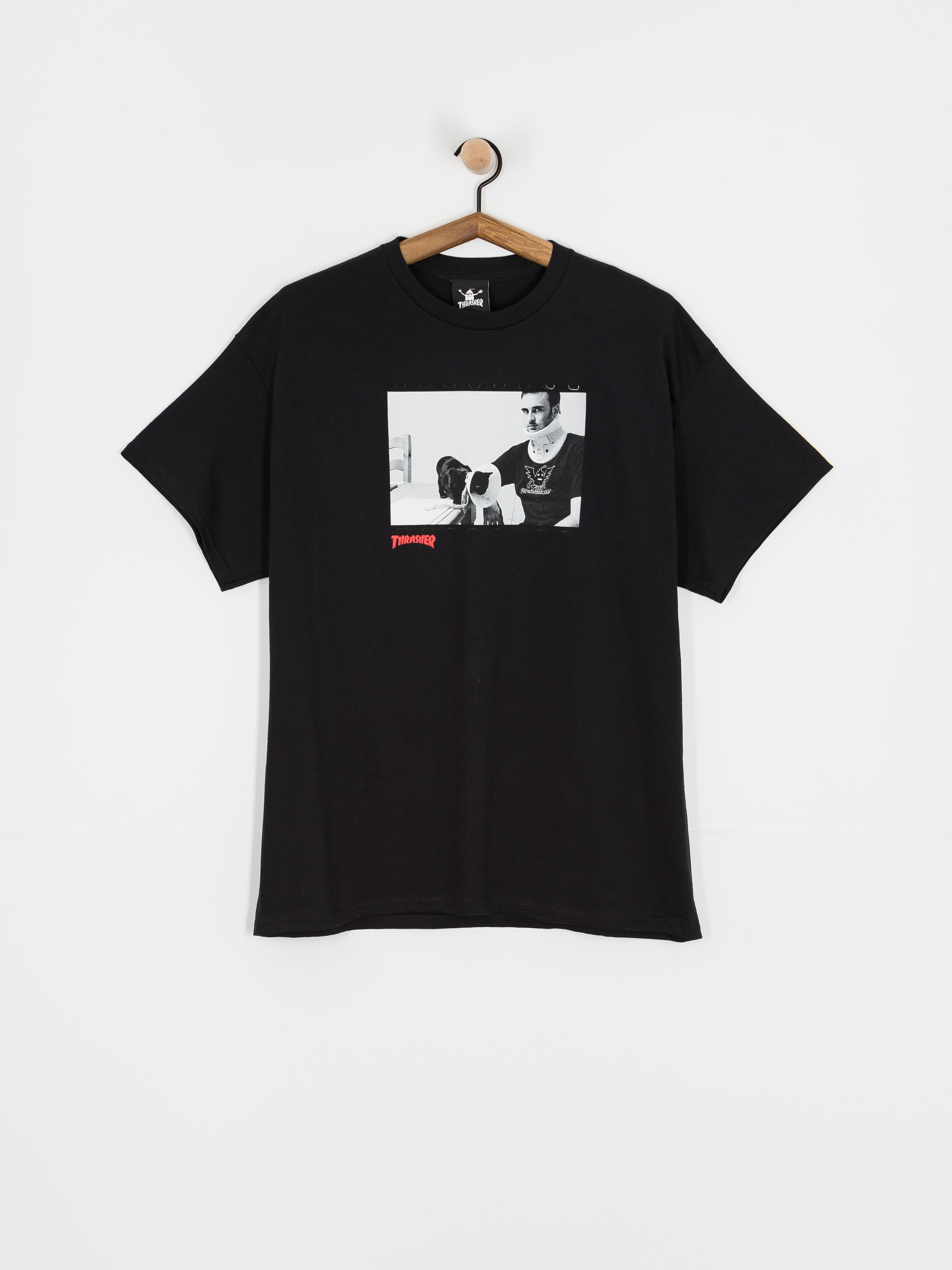 Tricou Thrasher X Toy Machine Templeton By Burnett (black)