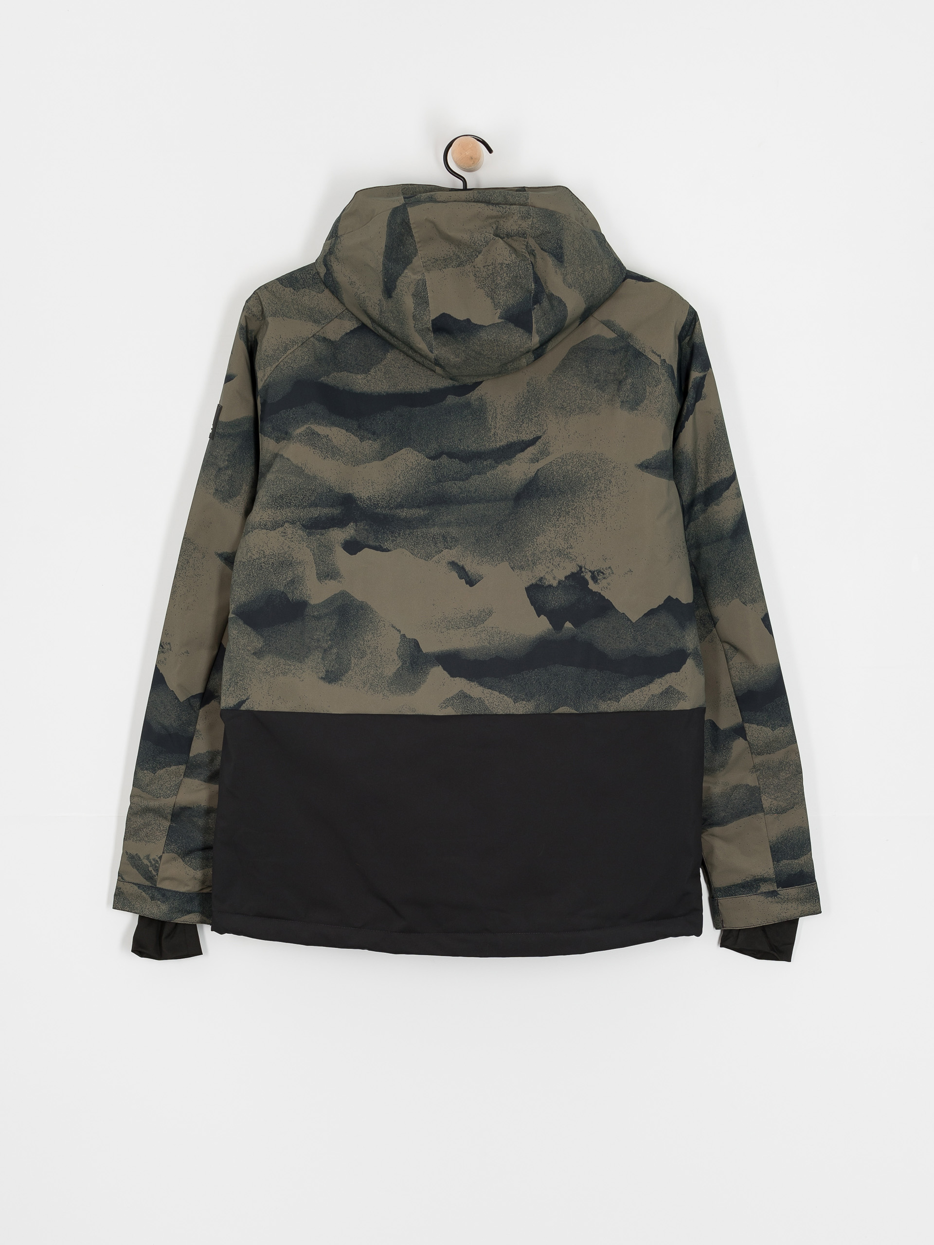 Pentru bărbați Geacă de snowboard Quiksilver Mission Printed Block (mountain spray cante)