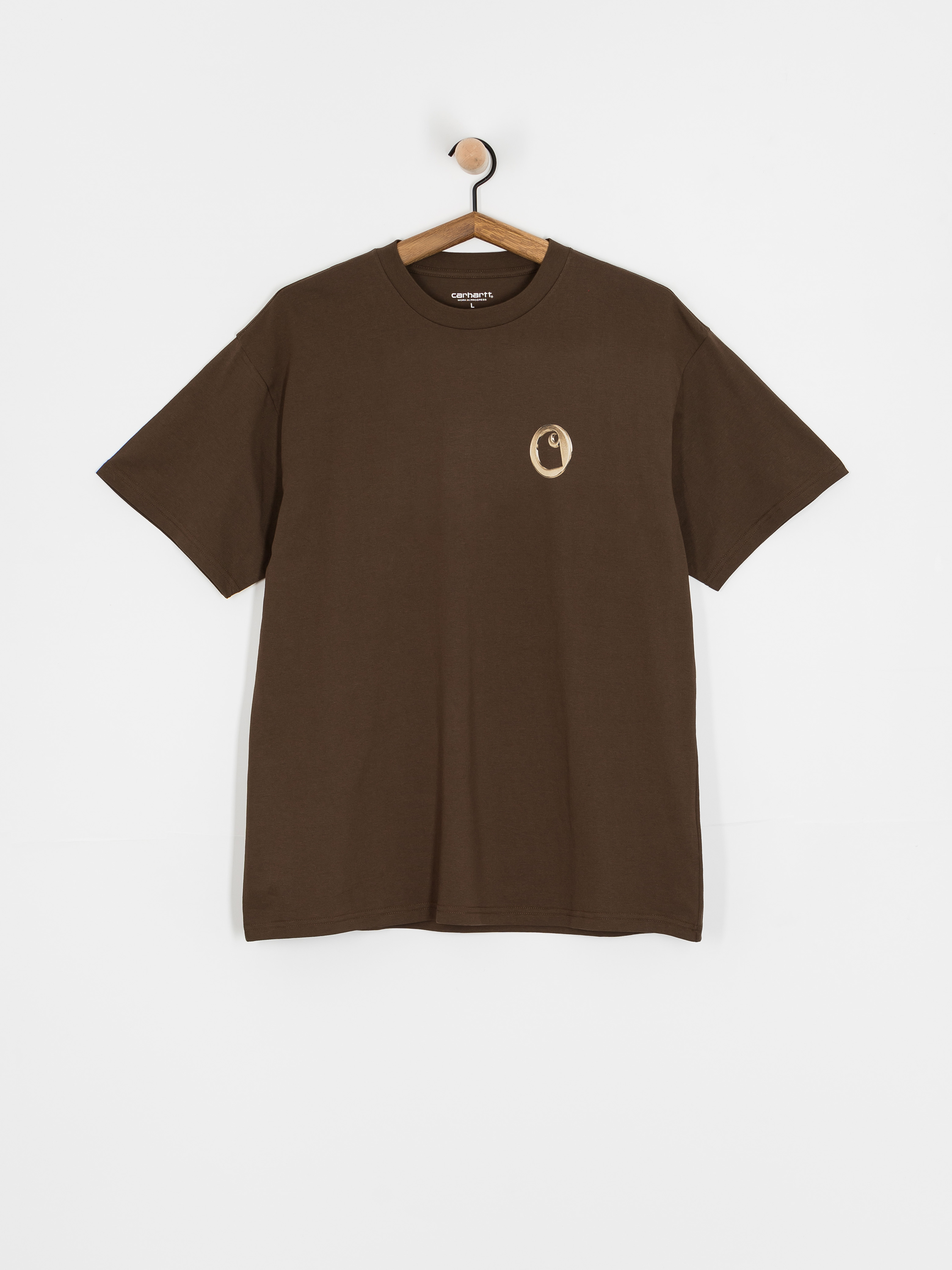 Tricou Carhartt WIP Linked Charms (liberica/gold)