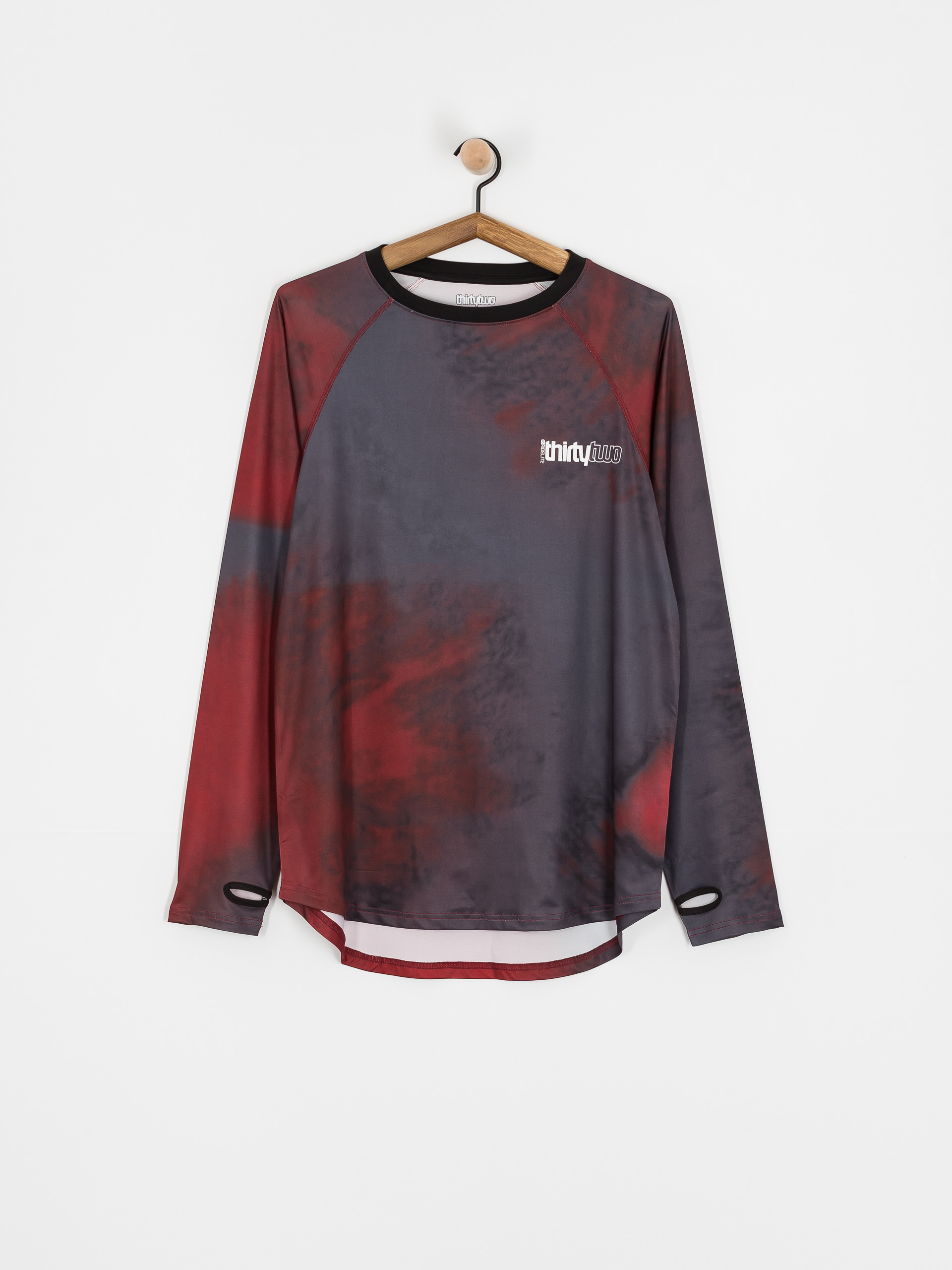 Lenjerie de corp ThirtyTwo Ridelite Ls Shirt (black/red)