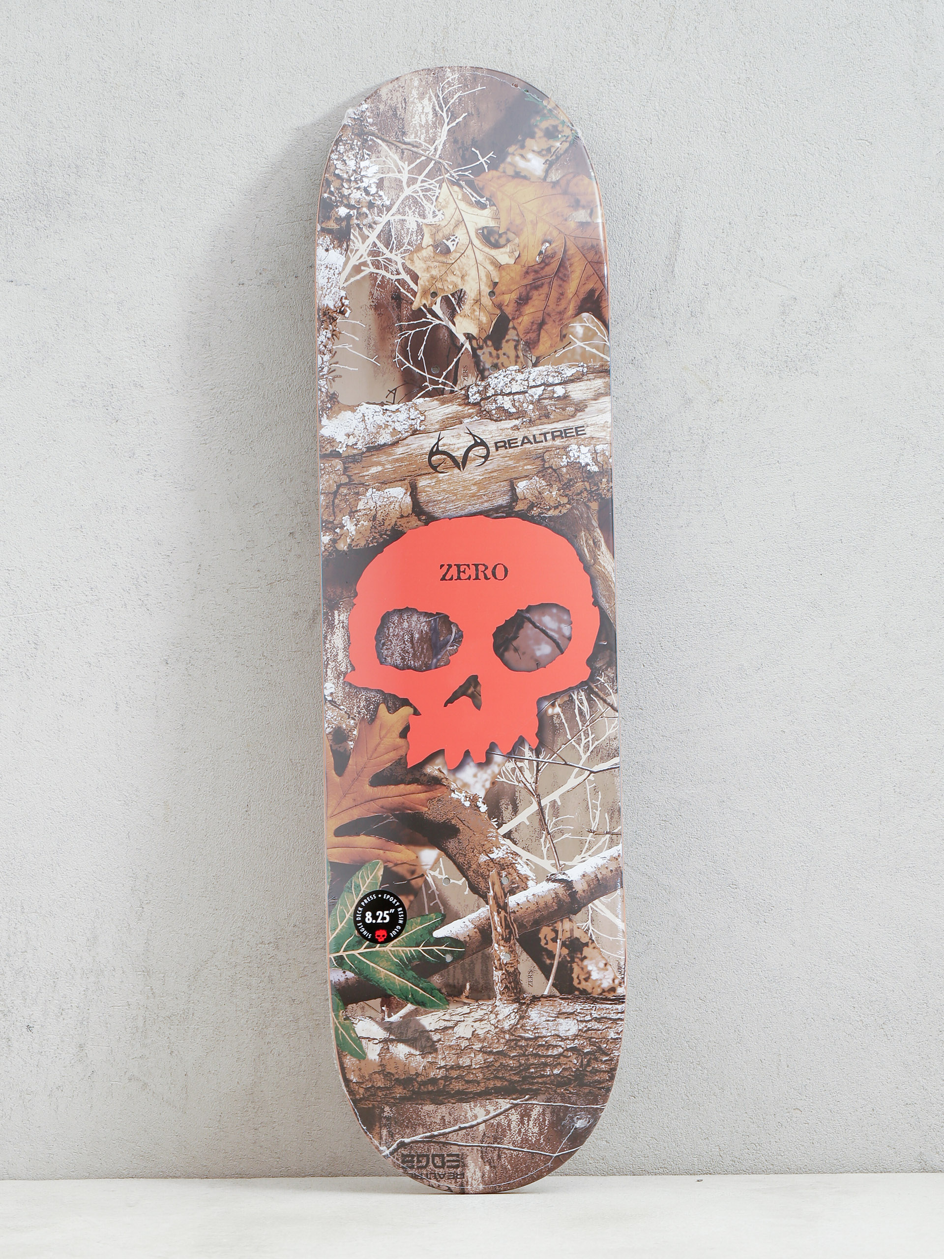 Placă Zero Single Skull Realtree (orange)