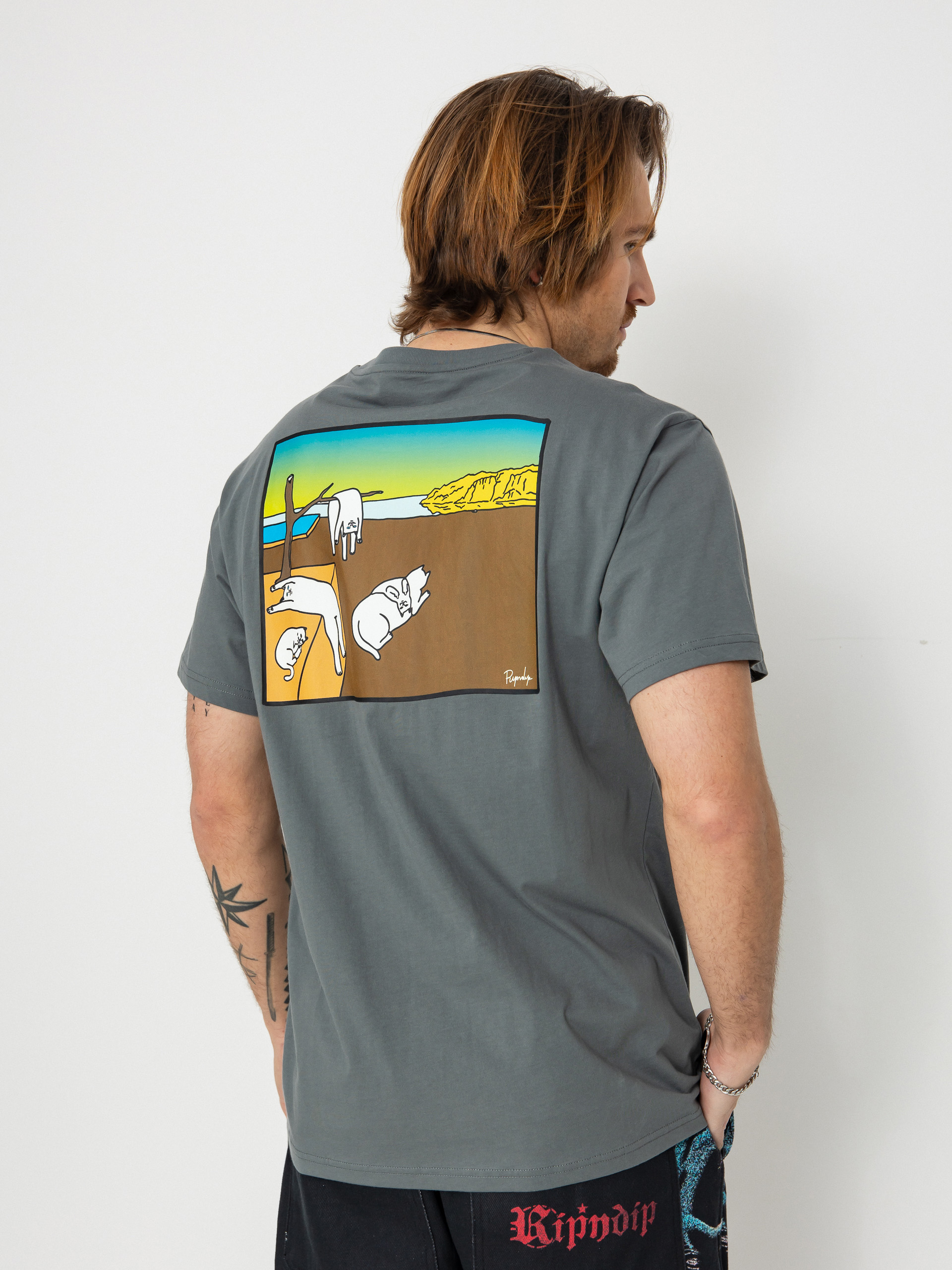 Tricou RipNDip Nermali (charcoal)