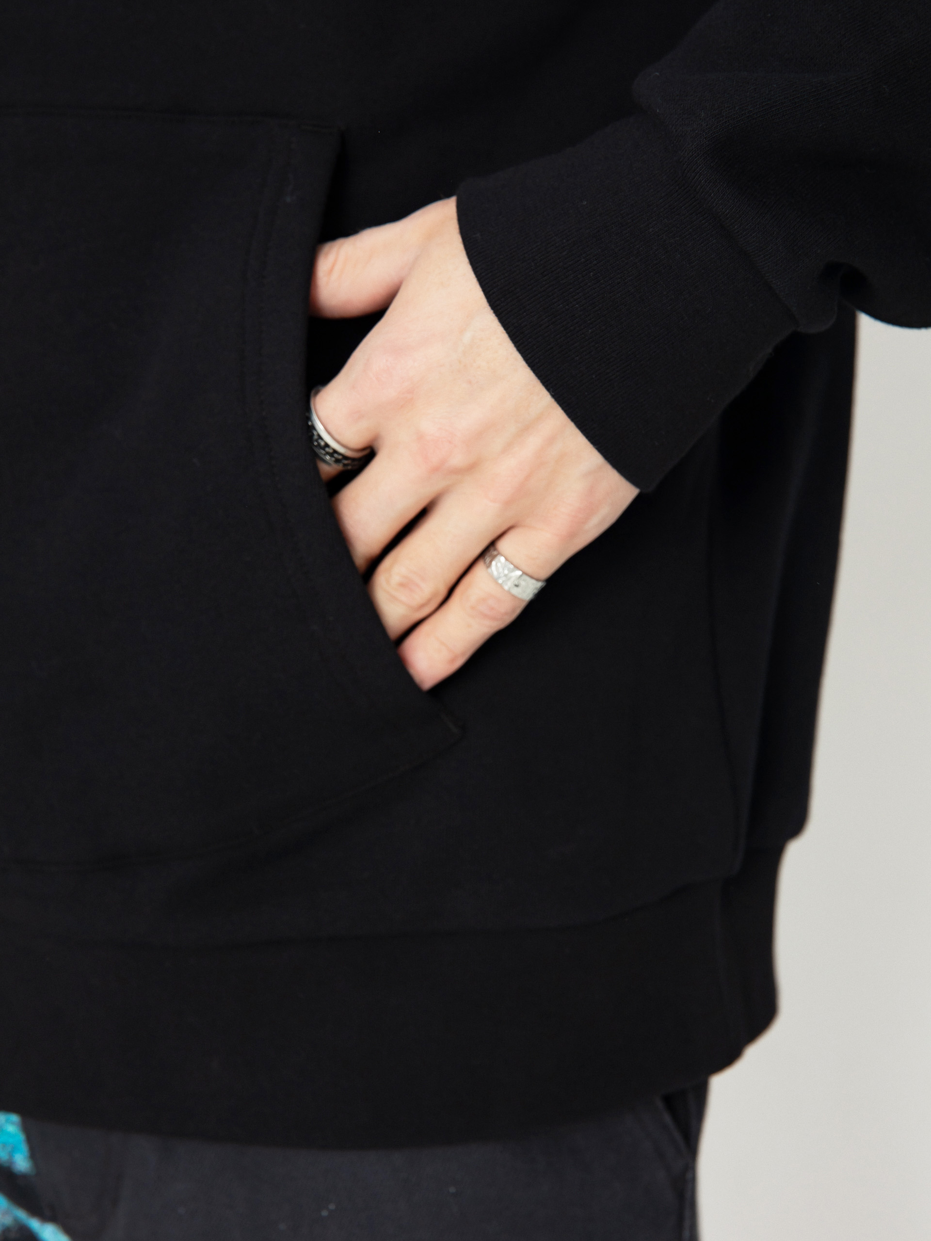 Hanorac cu glugă RipNDip Burn In Heck HD (black)