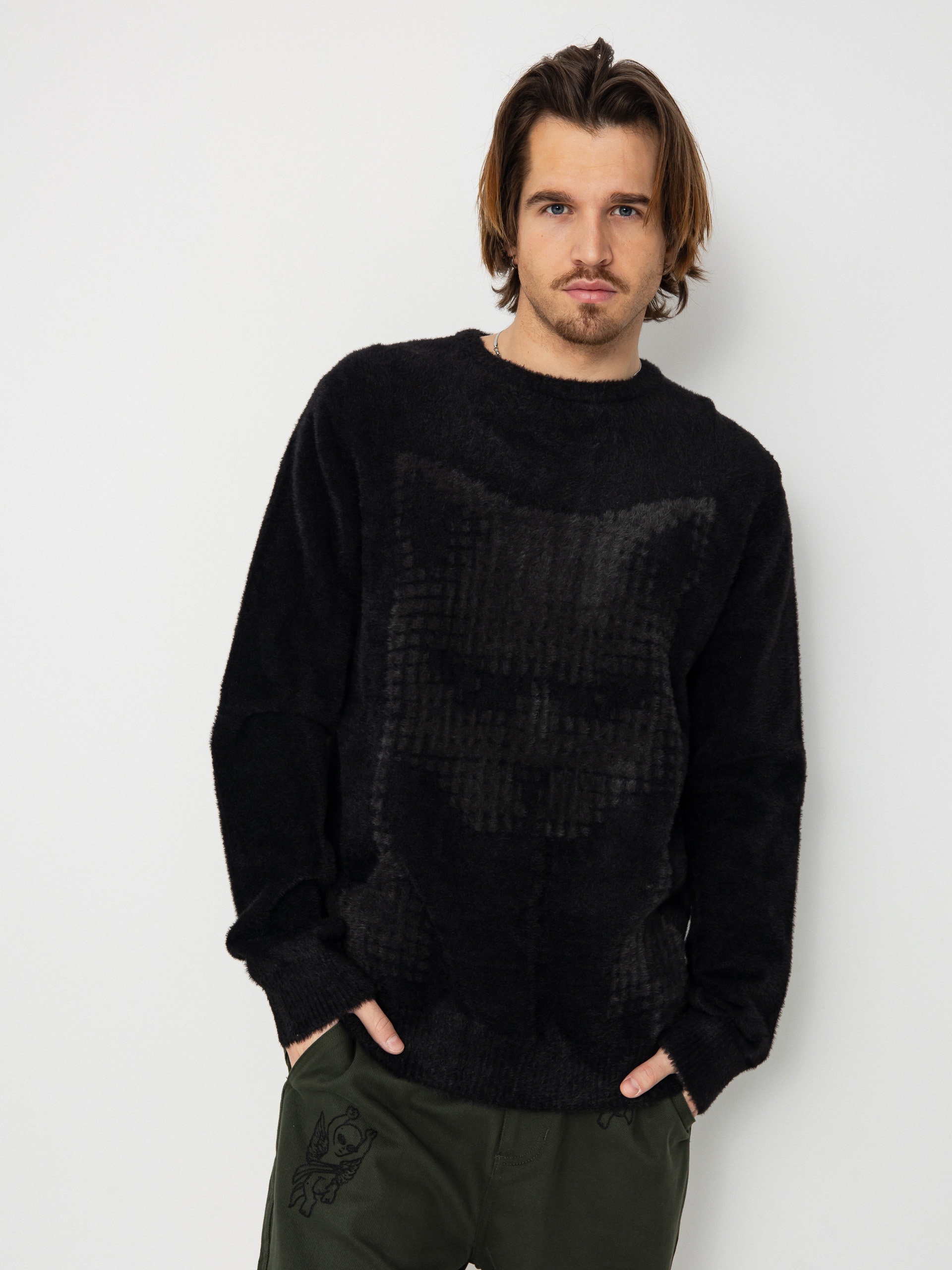 Pulover RipNDip Internal Mohair (black)