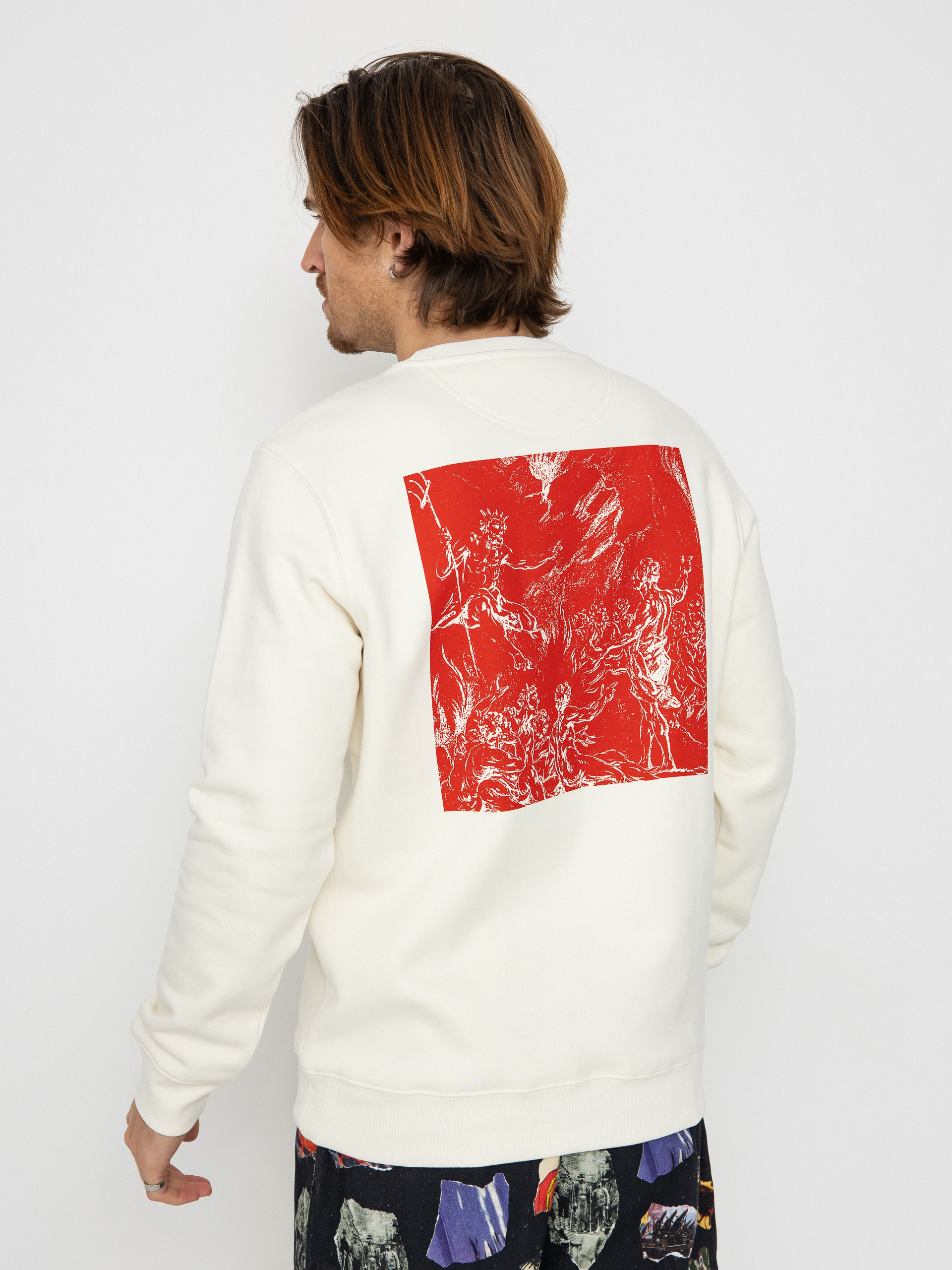 Hanorac Poetic Collective Demon Crewneck (ivory)