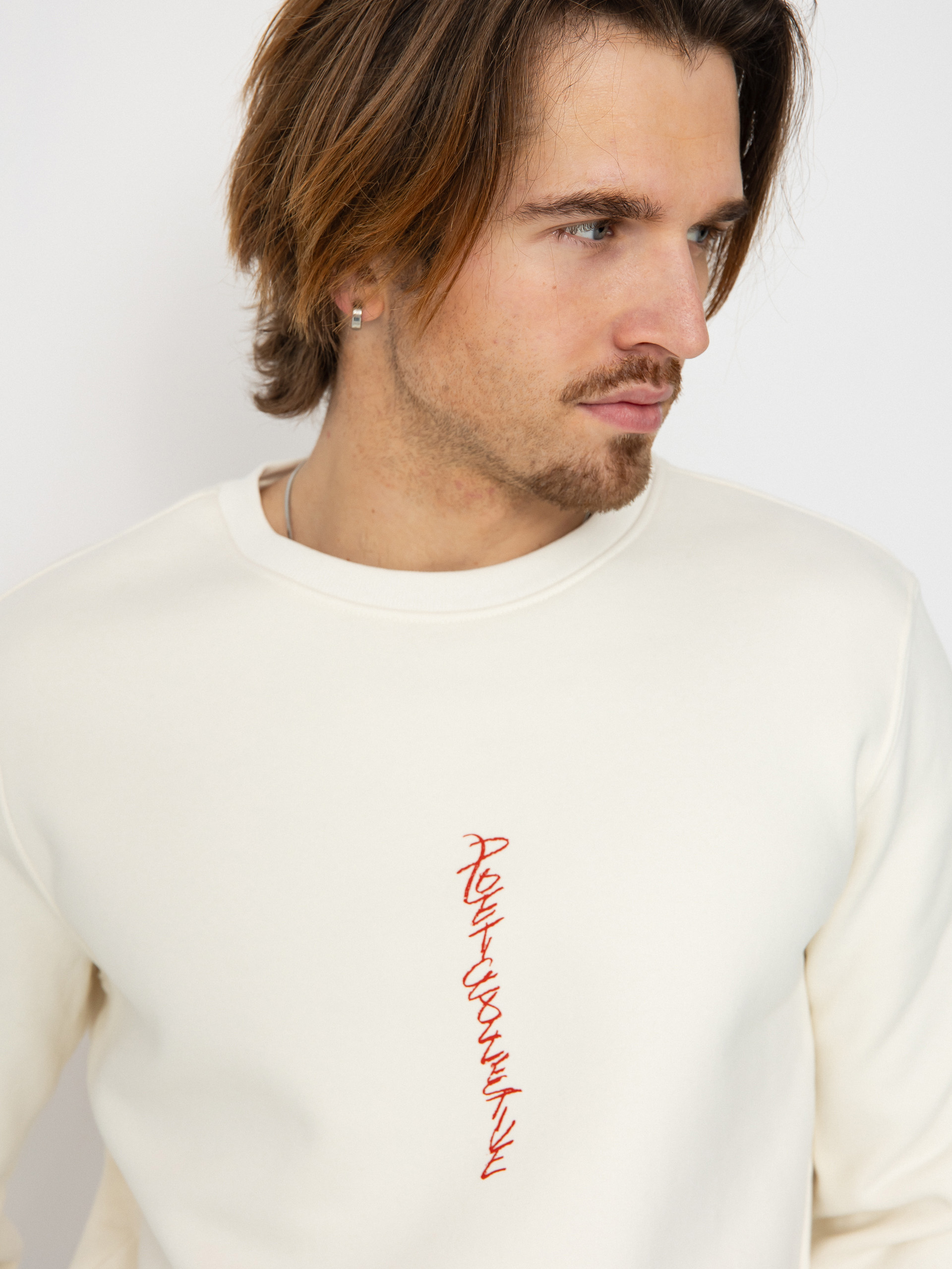 Hanorac Poetic Collective Demon Crewneck (ivory)