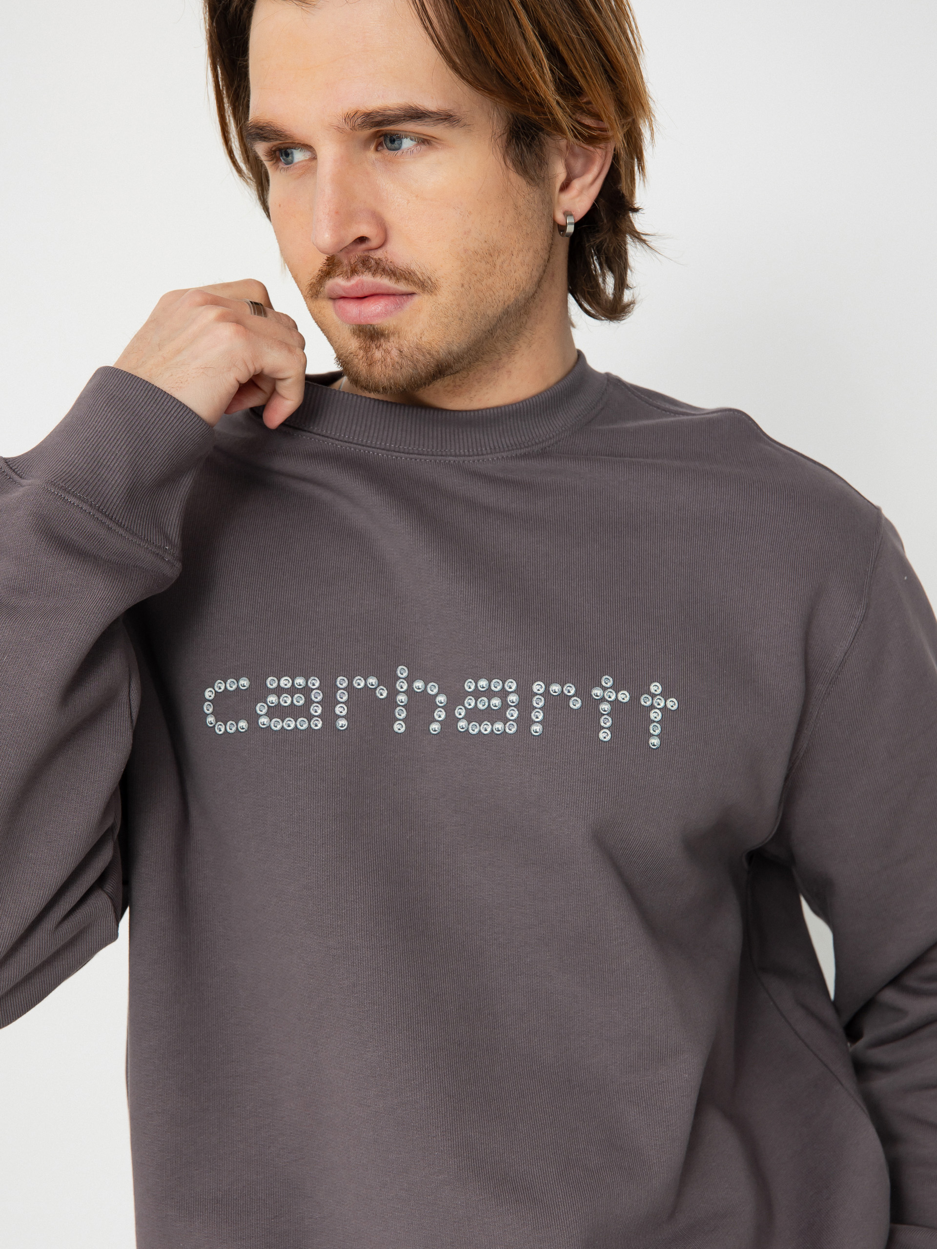 Hanorac Carhartt WIP Rivet Script (manta)