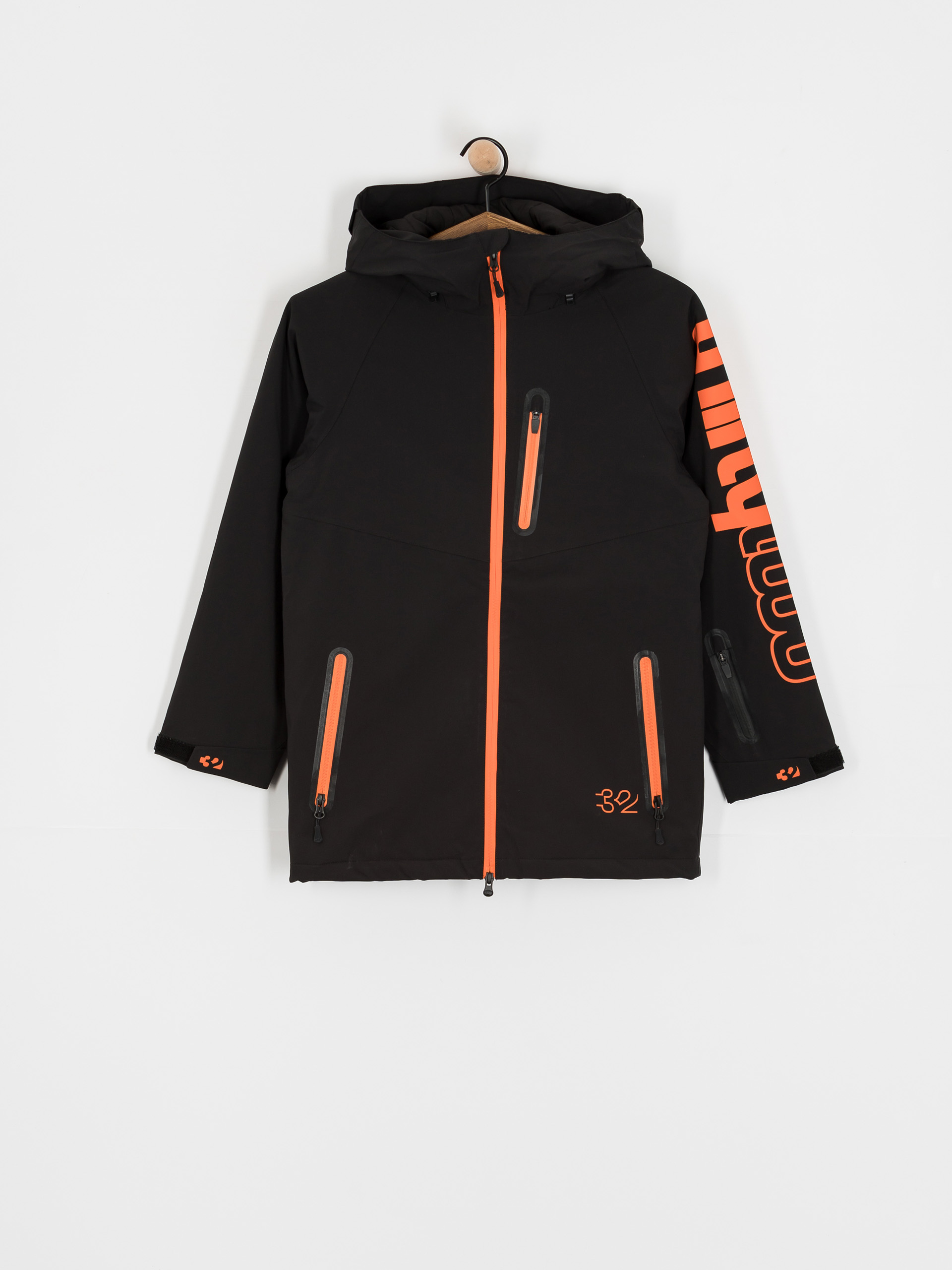 Geacă de snowboard ThirtyTwo Youth Grasser Insulated JR (black/orange)