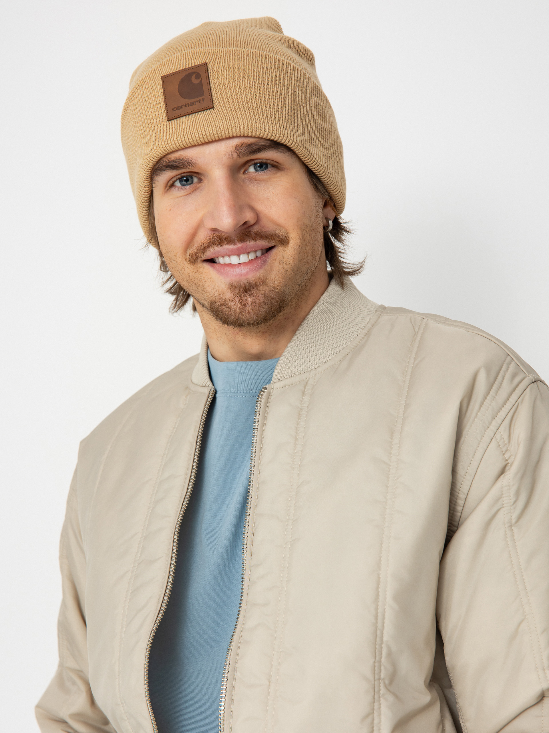 Geacă Carhartt WIP Lachlan (fleur de sel)