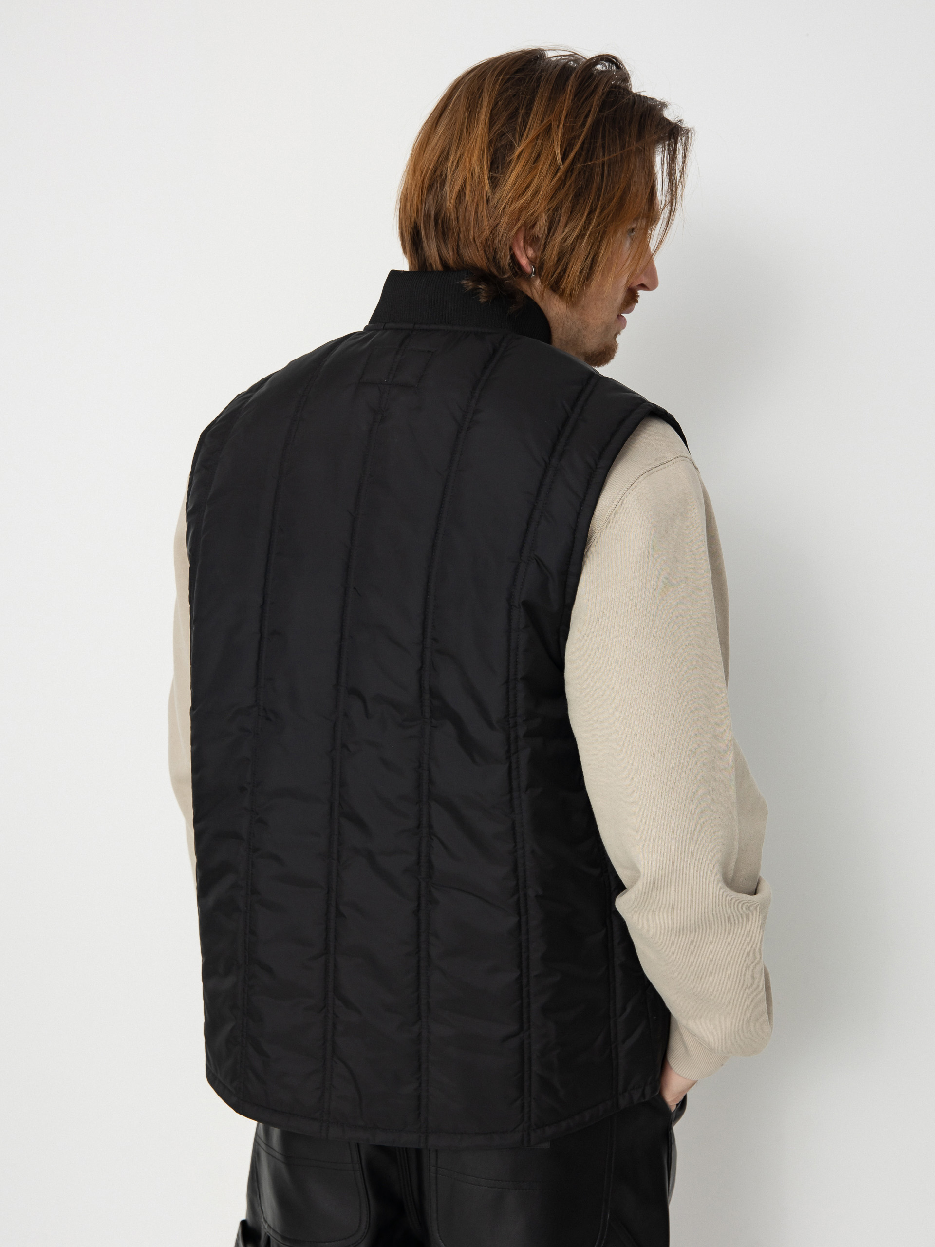 Vestă Carhartt WIP Lachlan Vest (black)