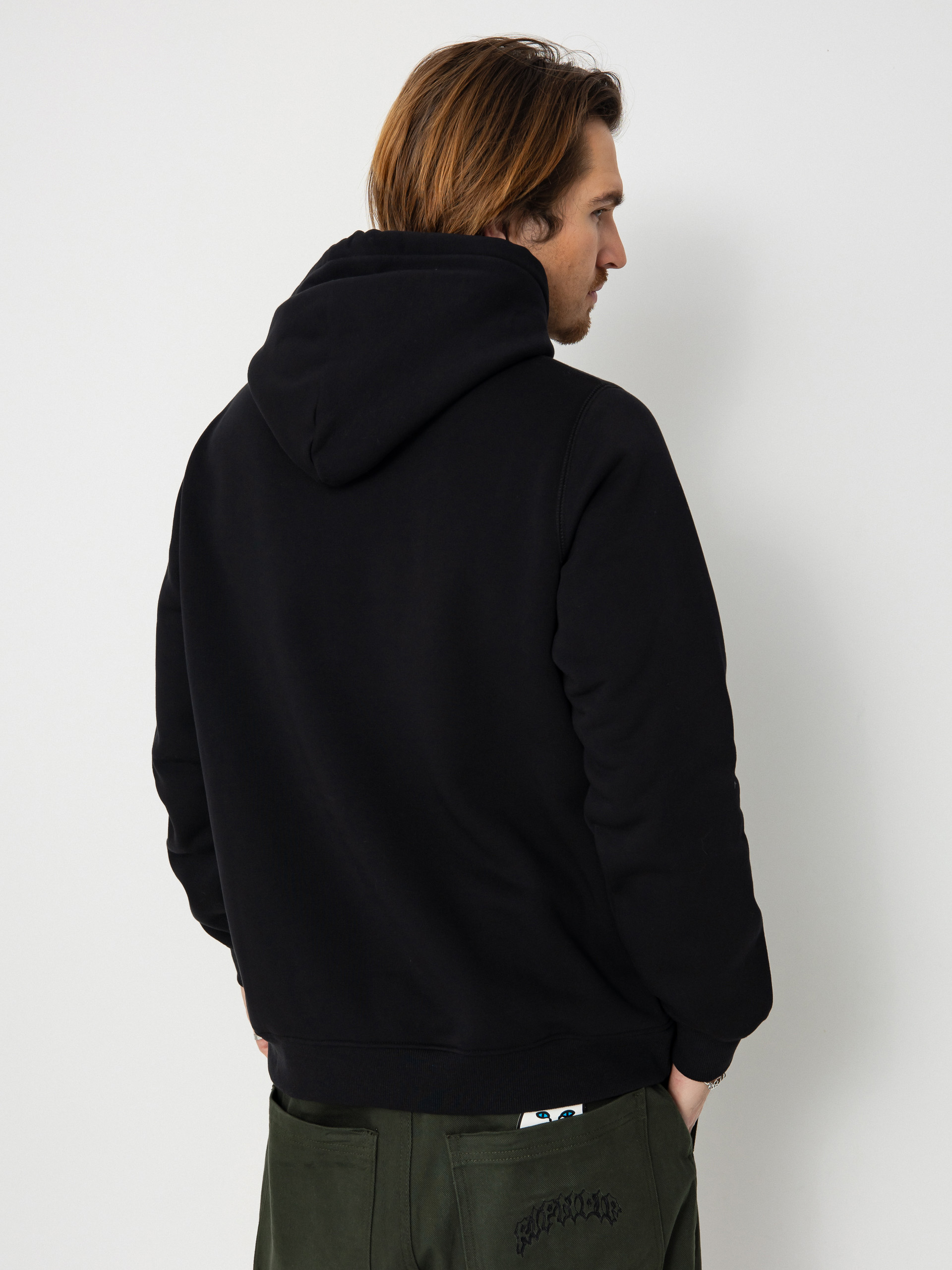 Hanorac cu glugă Palto Crypid HD (black)