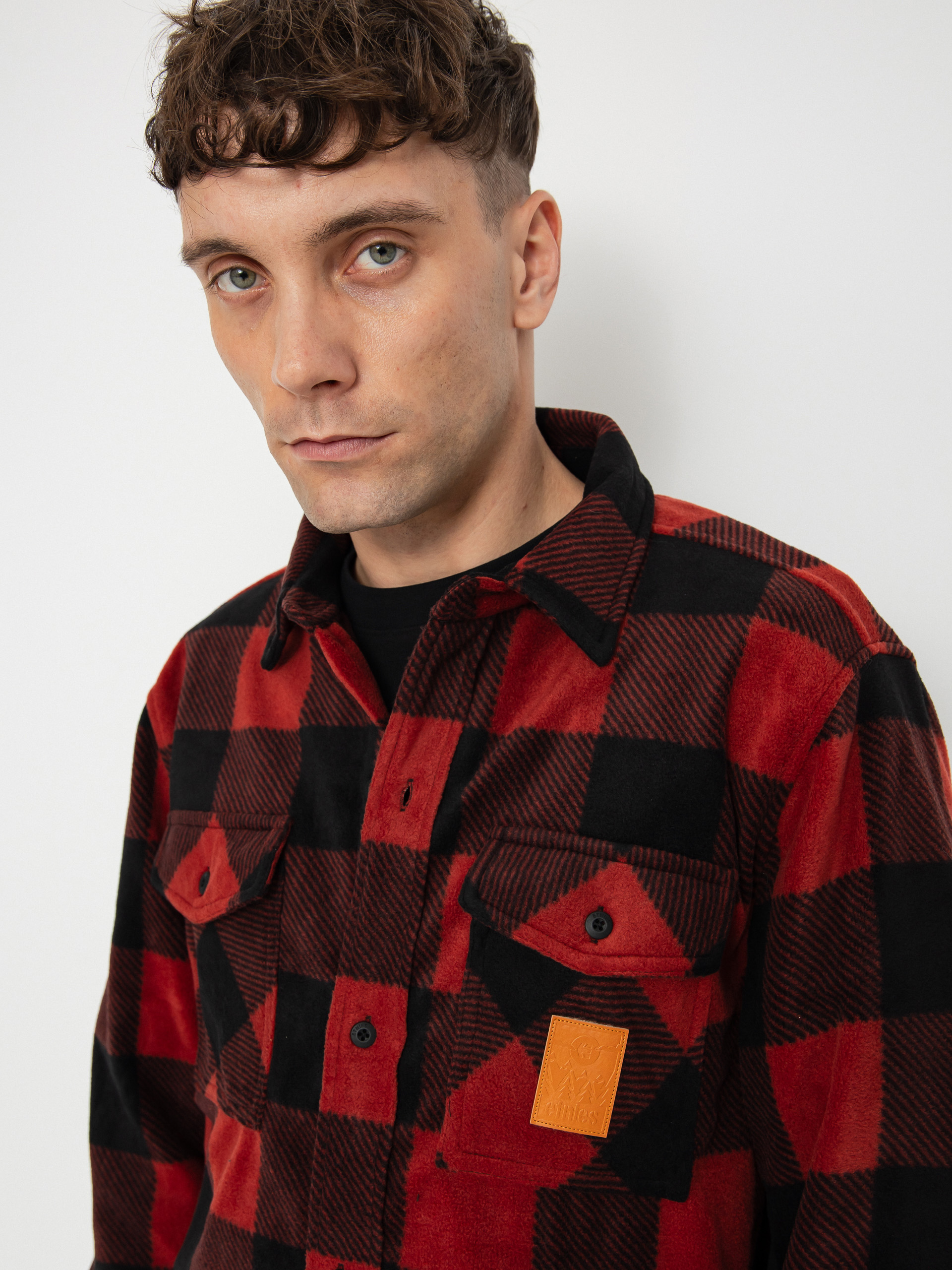 Pentru bărbați Hanorac termic Etnies Woodsman HD (brick)