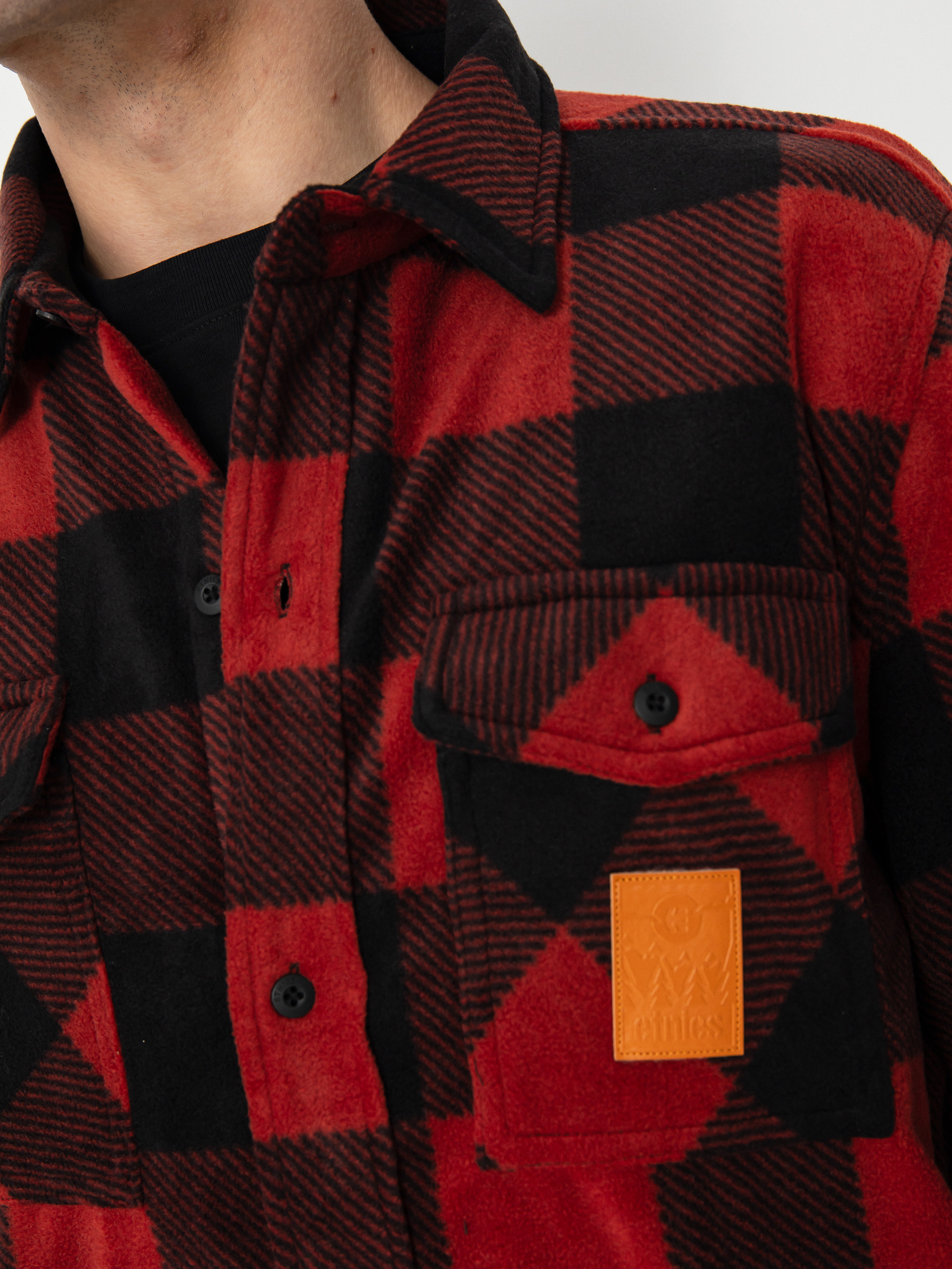 Pentru bărbați Hanorac termic Etnies Woodsman HD (brick)