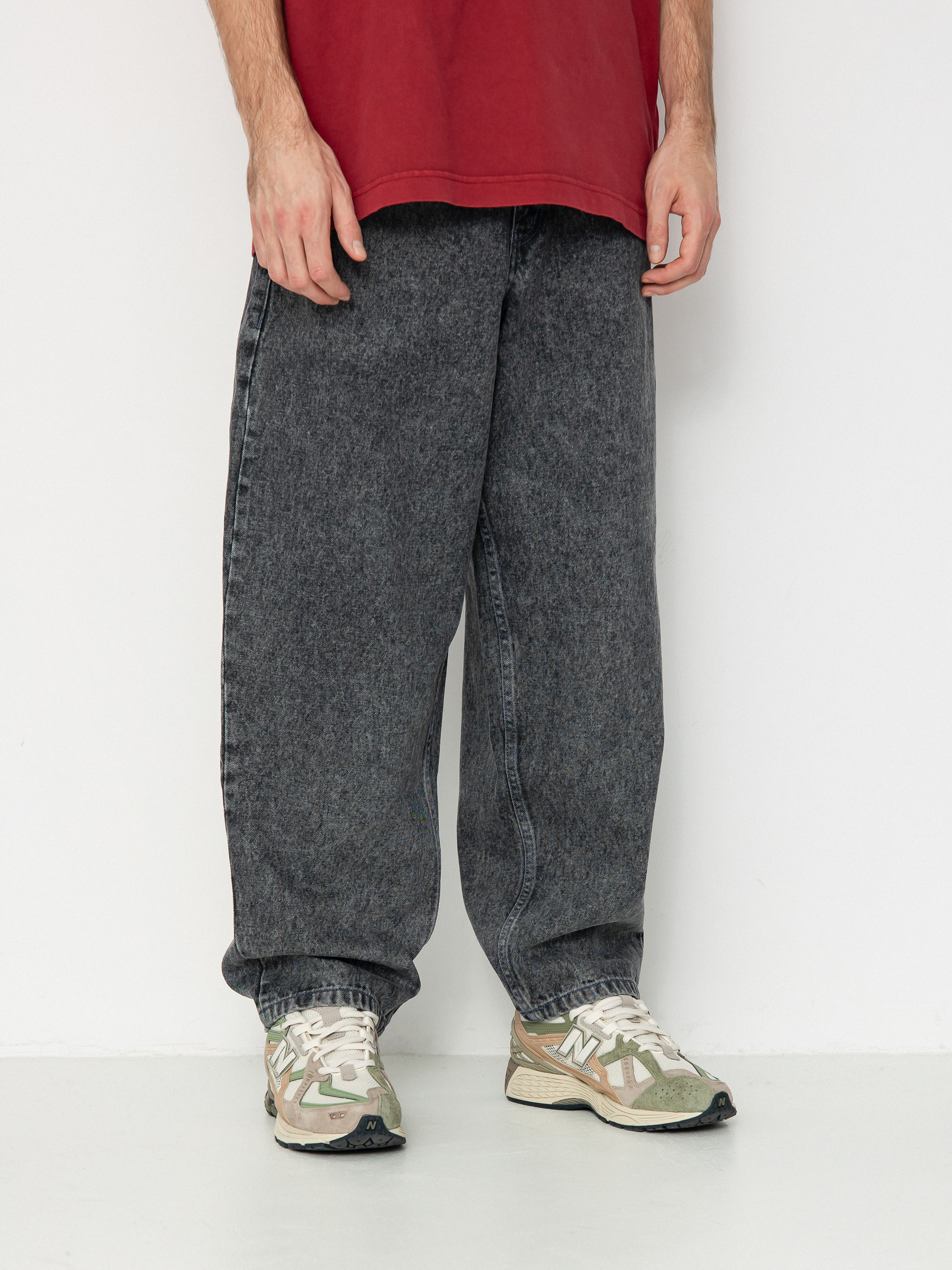 Pantaloni Dime Classic Baggy Denim (faded black)