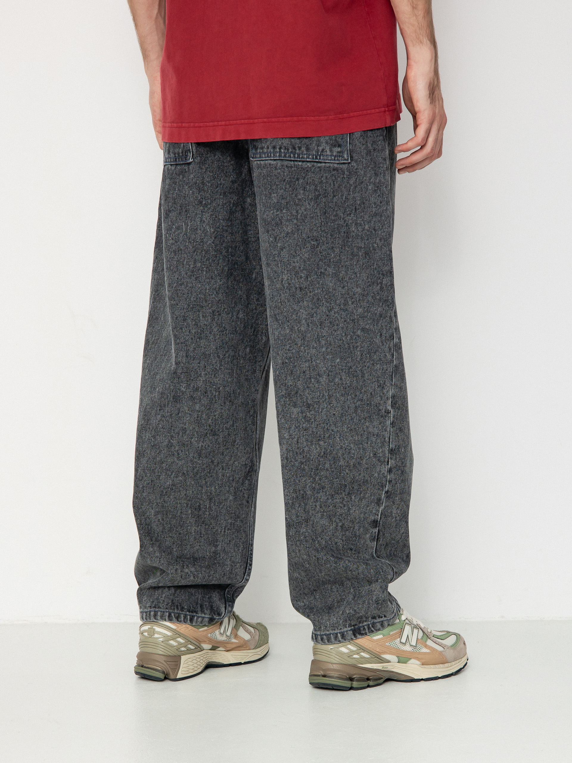 Pantaloni Dime Classic Baggy Denim (faded black)