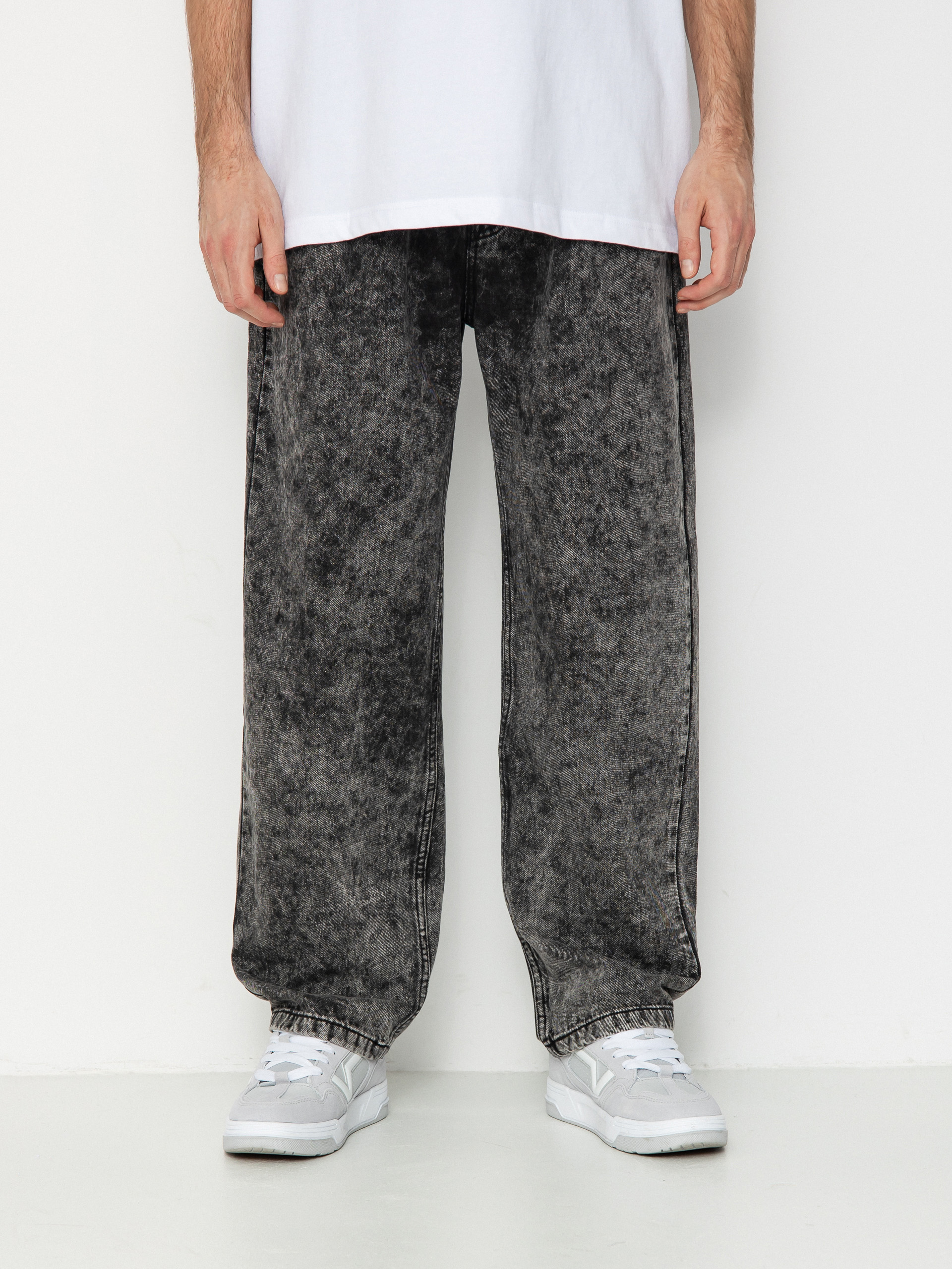 Pantaloni Spitfire Bg Fl Denim (black stone wash)