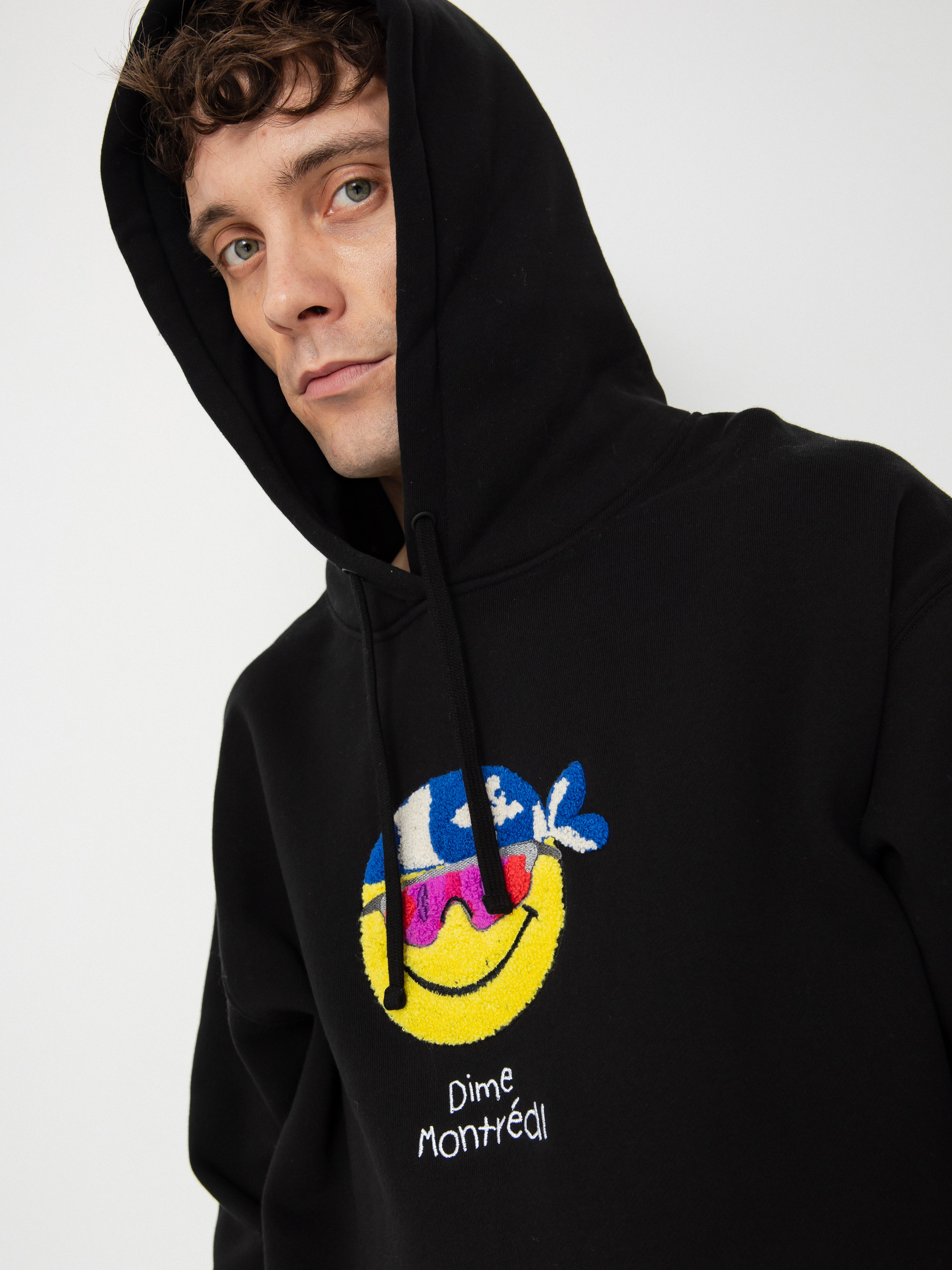 Hanorac cu glugă Dime Rawdon HD (black)