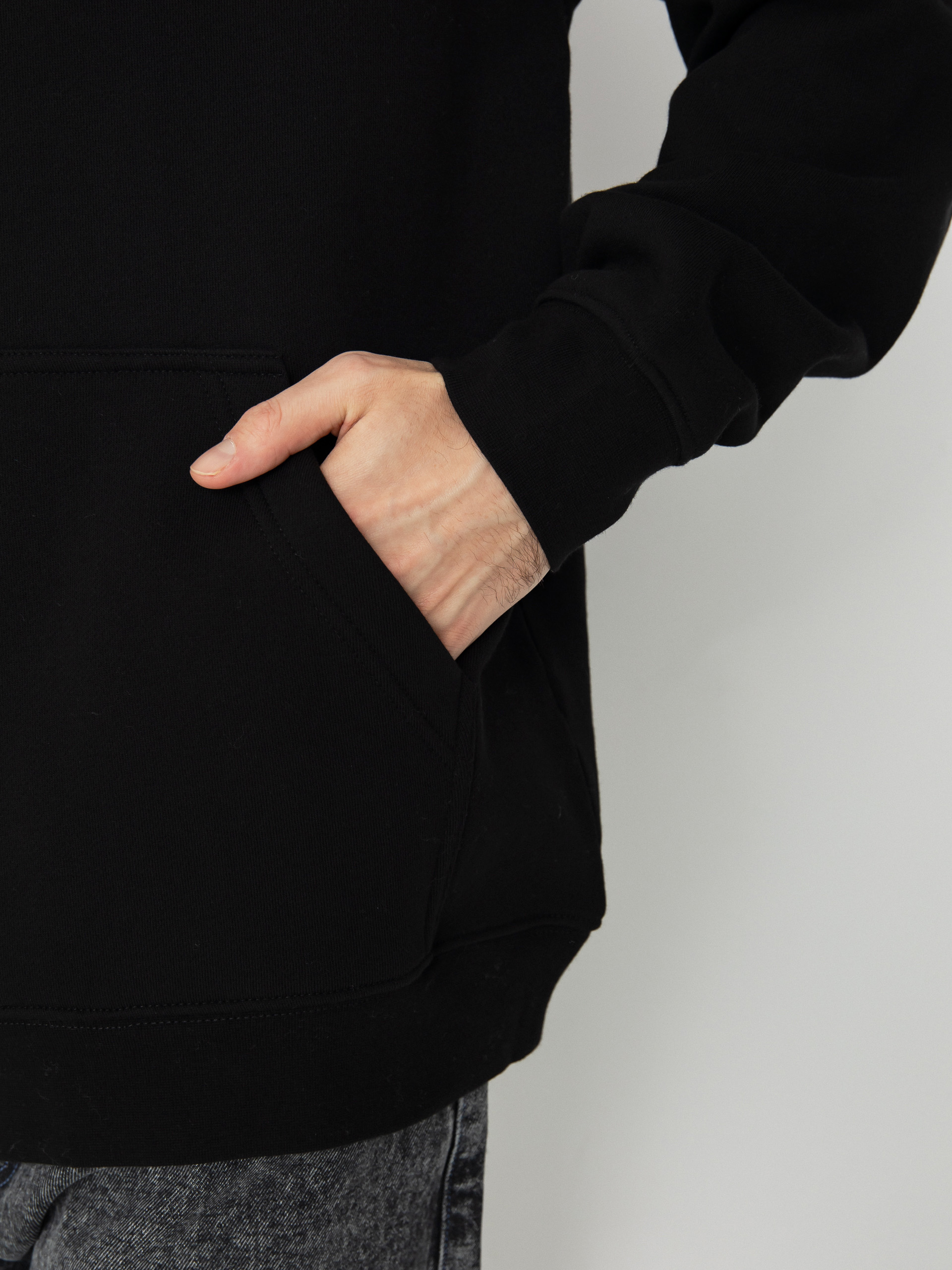 Hanorac cu glugă Dime Rawdon HD (black)