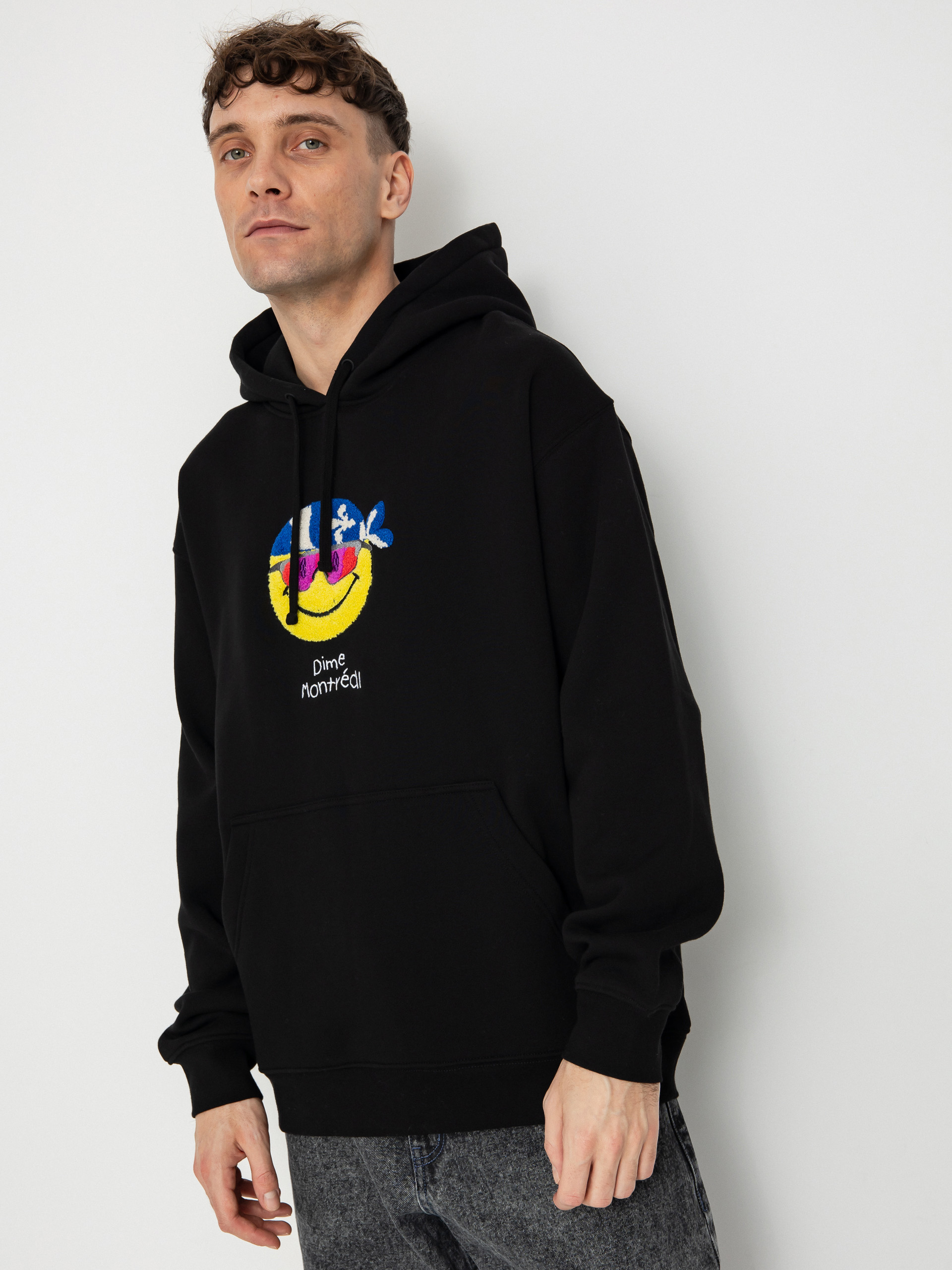 Hanorac cu glugă Dime Rawdon HD (black)