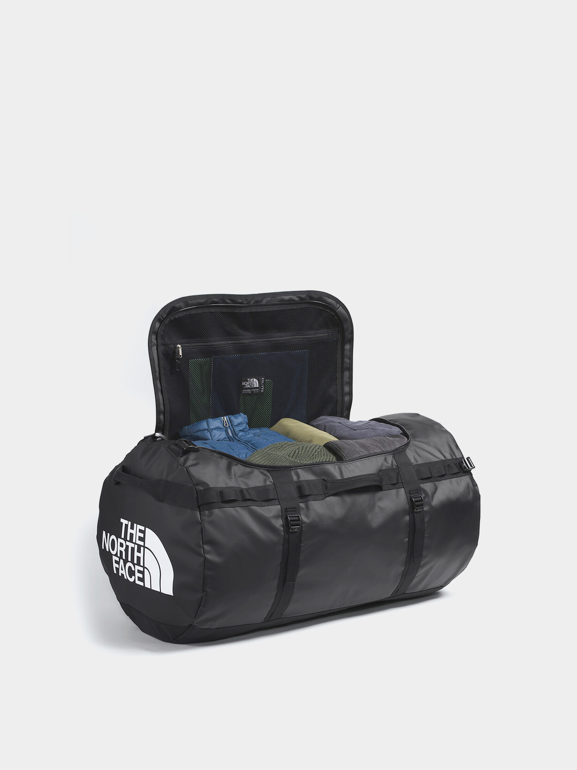 Geantă The North Face Base Camp Duffel XXL (tnf black tnf white npf)