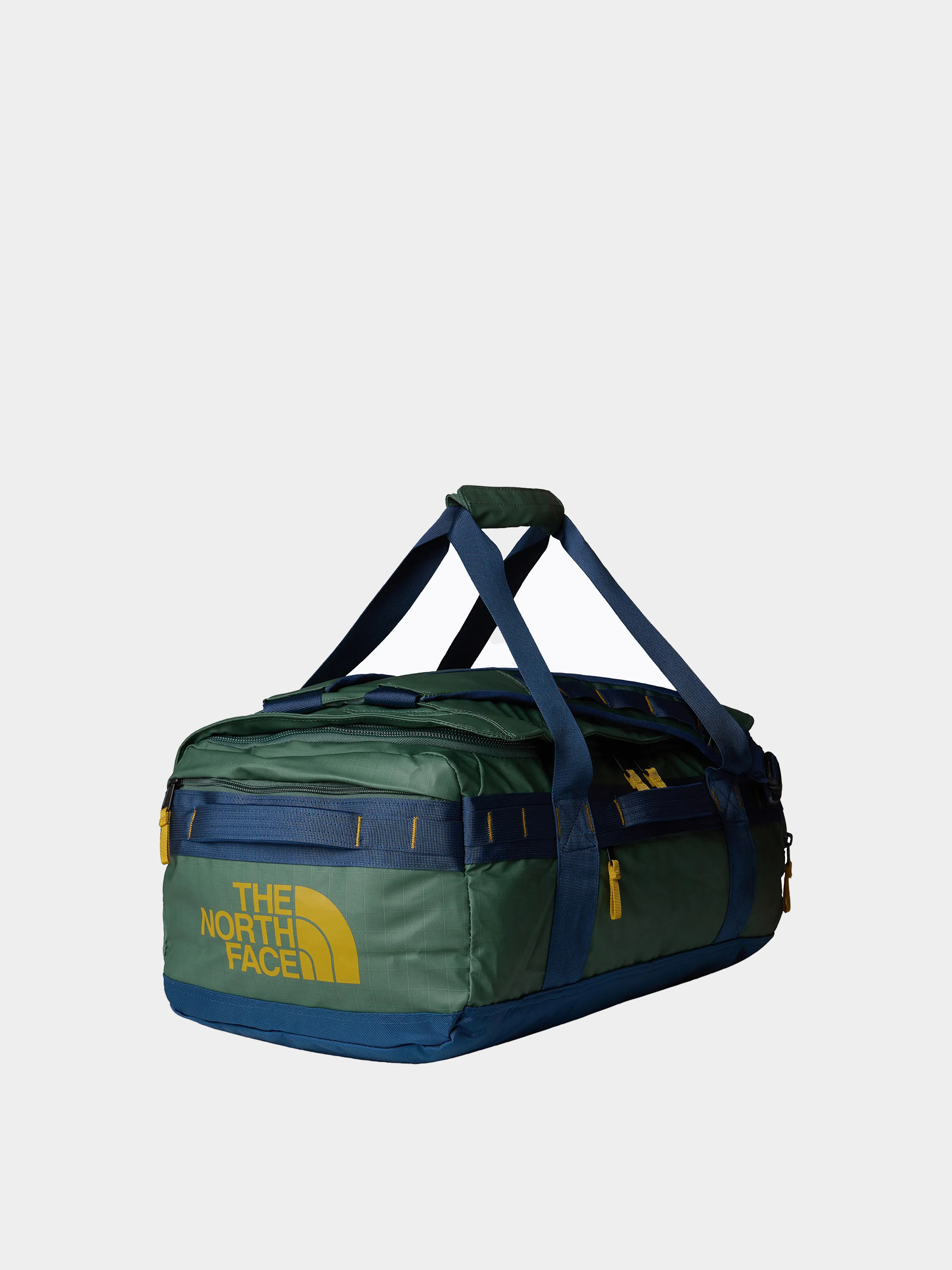 Geantă The North Face Base Camp Voyager Duffel 42L (duck green/shady blue)