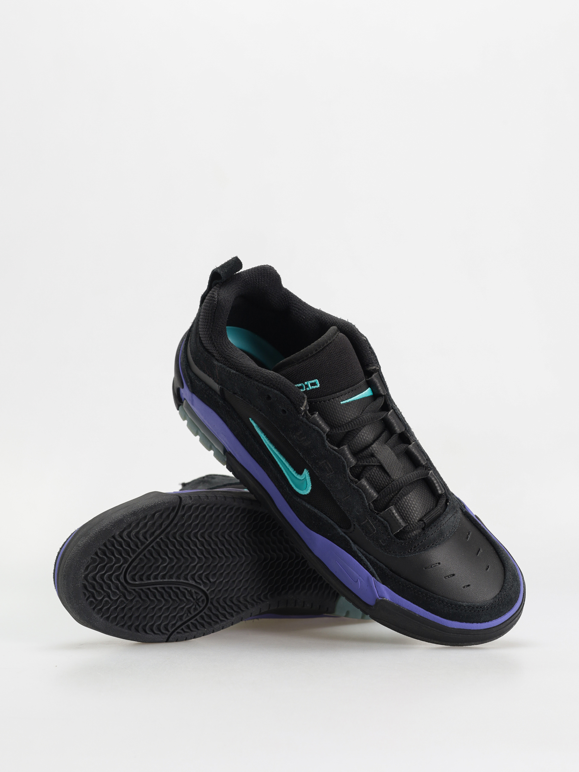 Pantofi Nike SB Air Max Ishod (black/dusty cactus black persian violet)