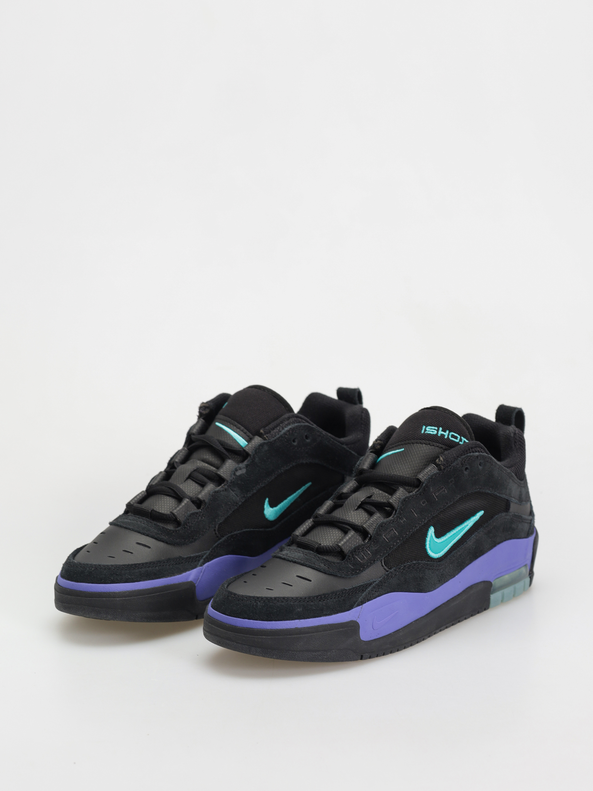 Pantofi Nike SB Air Max Ishod (black/dusty cactus black persian violet)