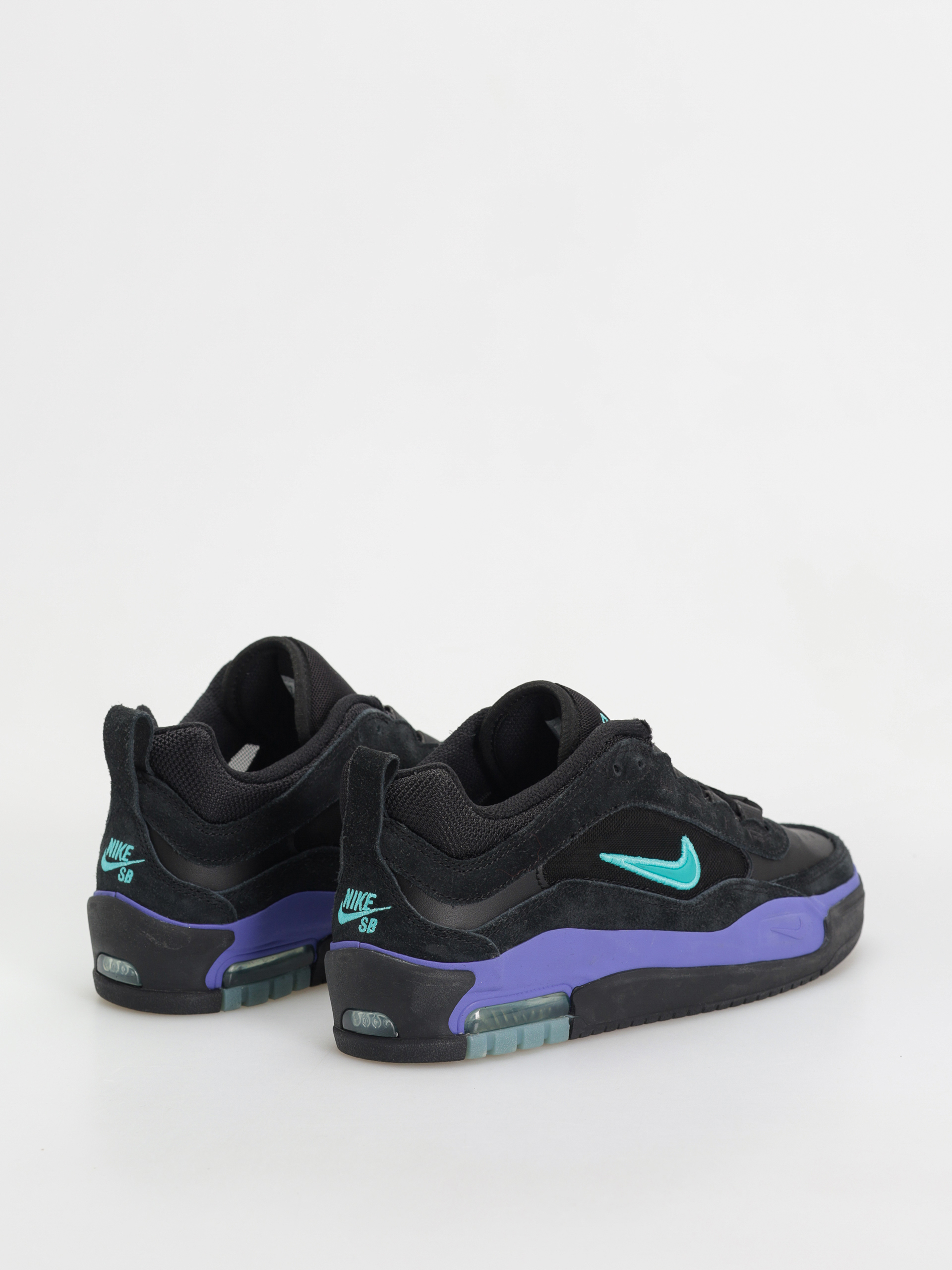Pantofi Nike SB Air Max Ishod (black/dusty cactus black persian violet)