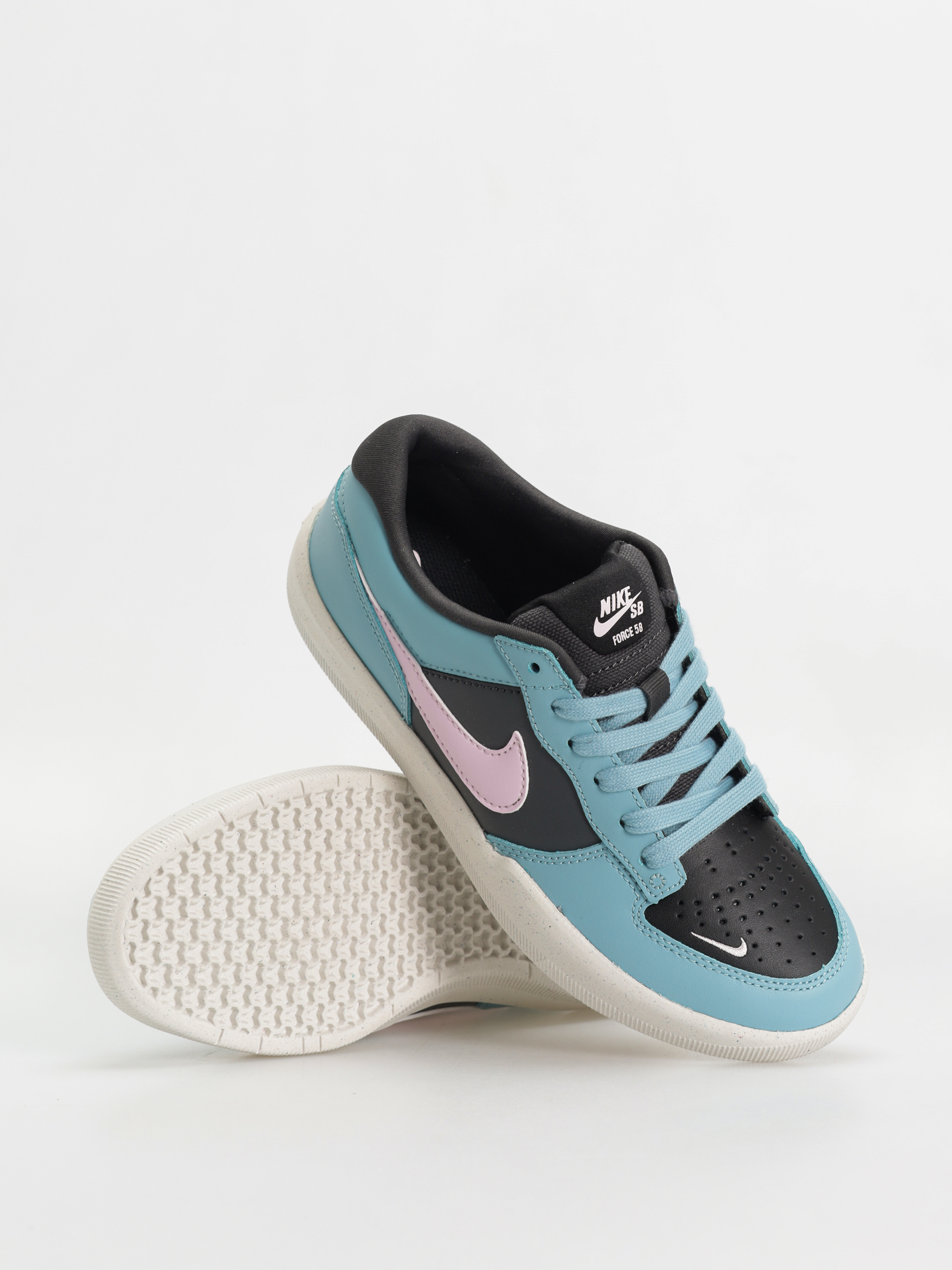 Pantofi Nike SB Force 58 Premium (denim turq/pink foam  dk smoke grey)