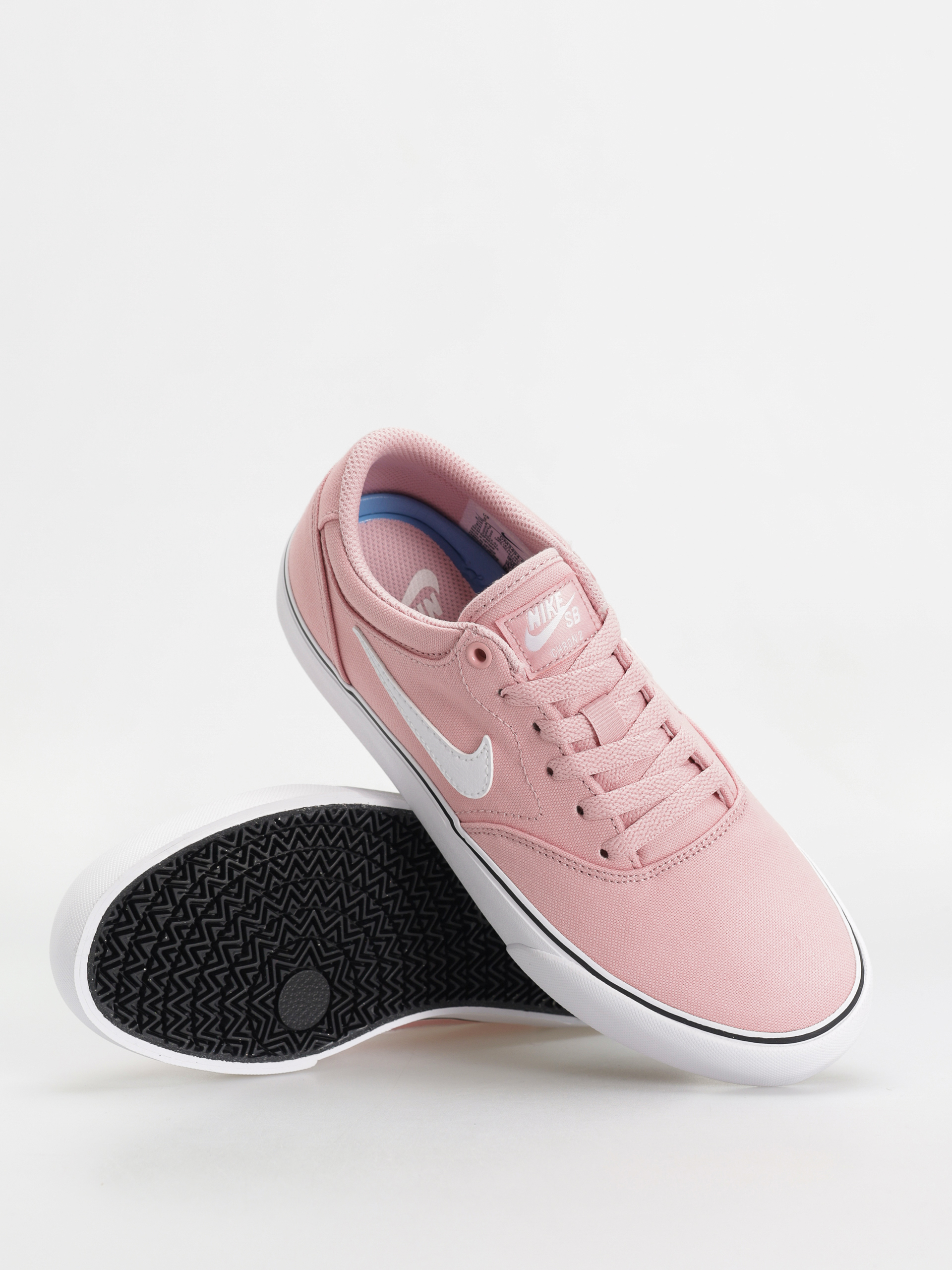 Pantofi Nike SB Chron 2 Canvas (pink glaze/white pink glaze black)