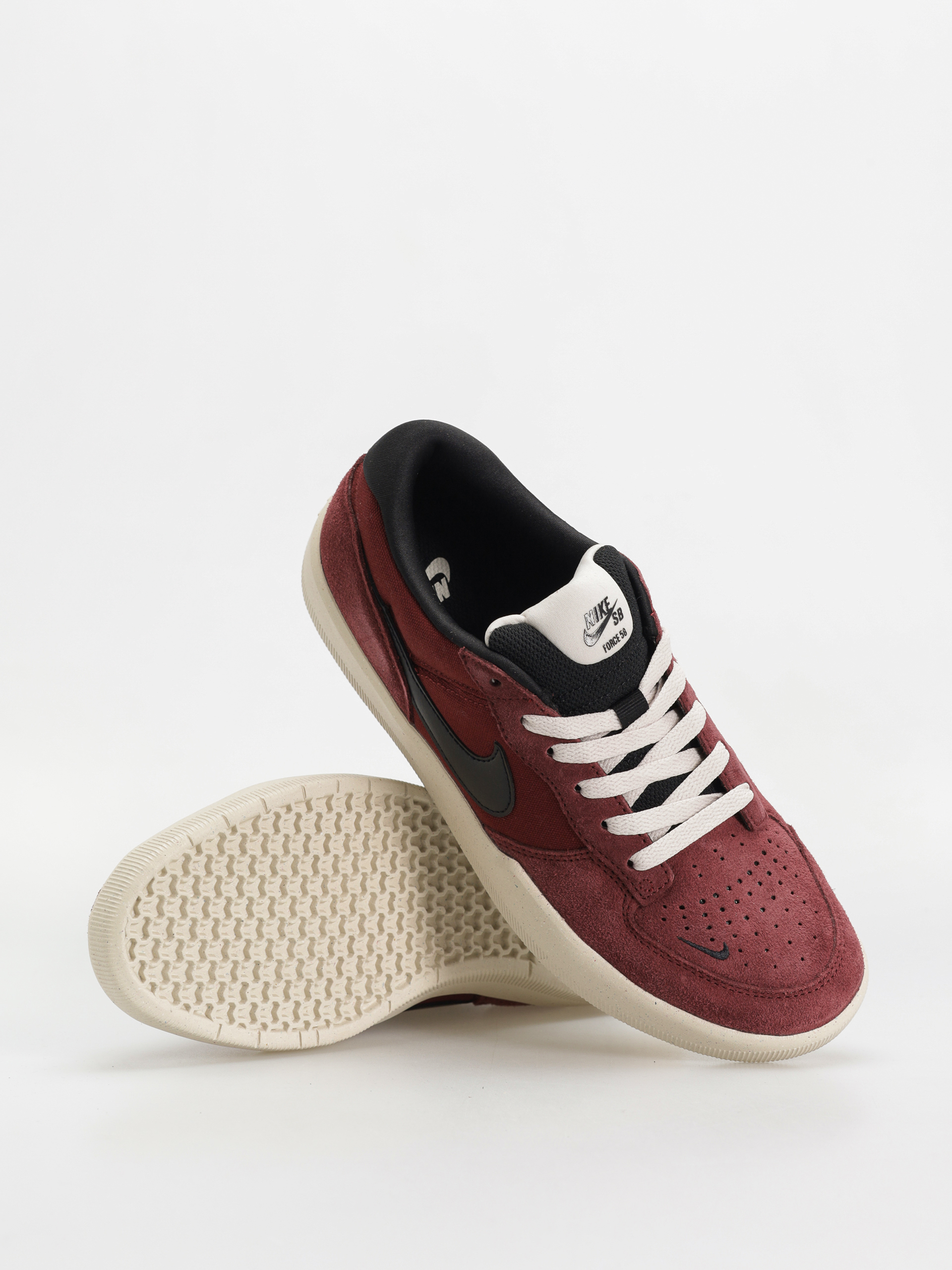 Pantofi Nike SB Force 58 (dark team red/black black lt orewood brn)