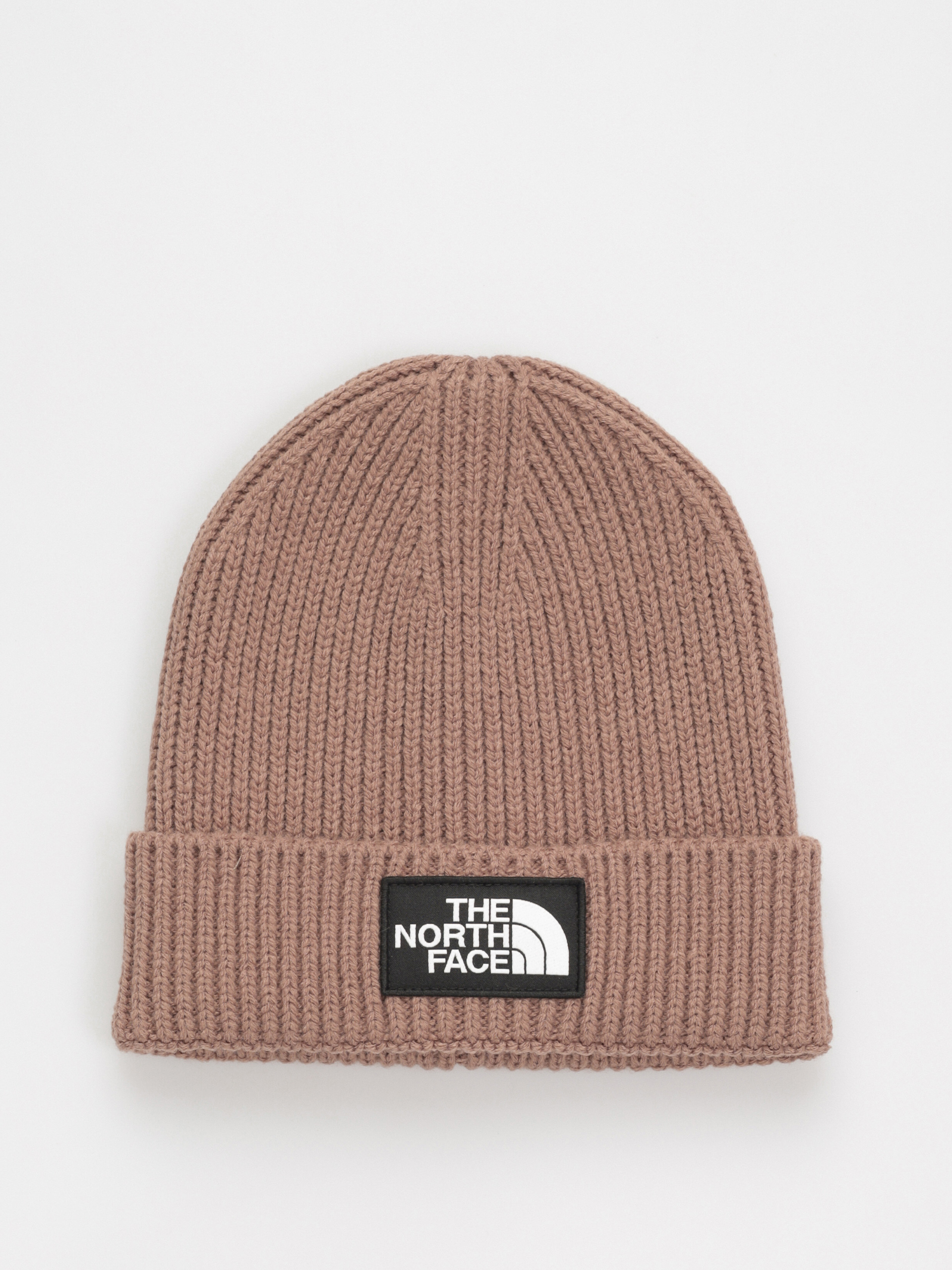 Căciulă The North Face Tnf Logo Box - maro (latte)
